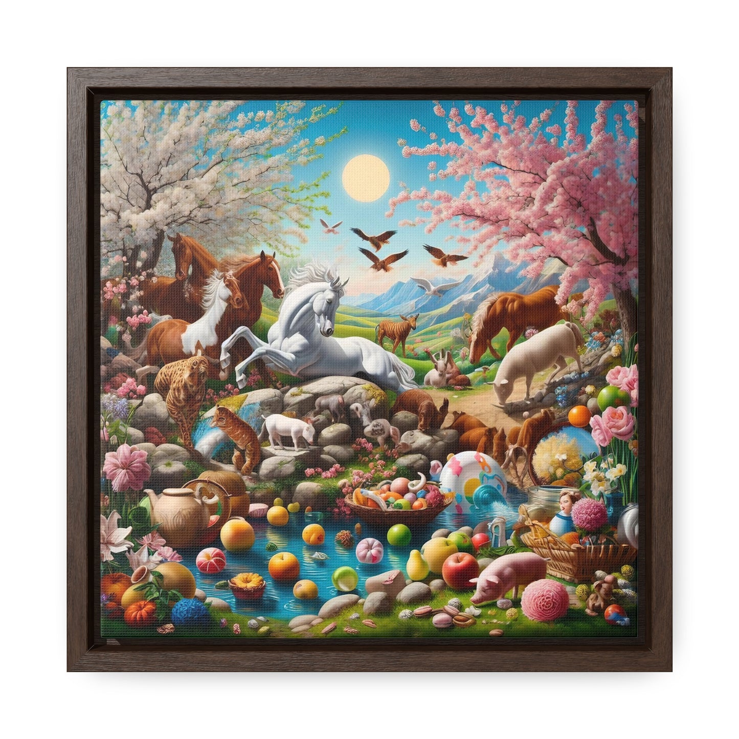 Framed Gallery Canvas Wrap - Spring 24