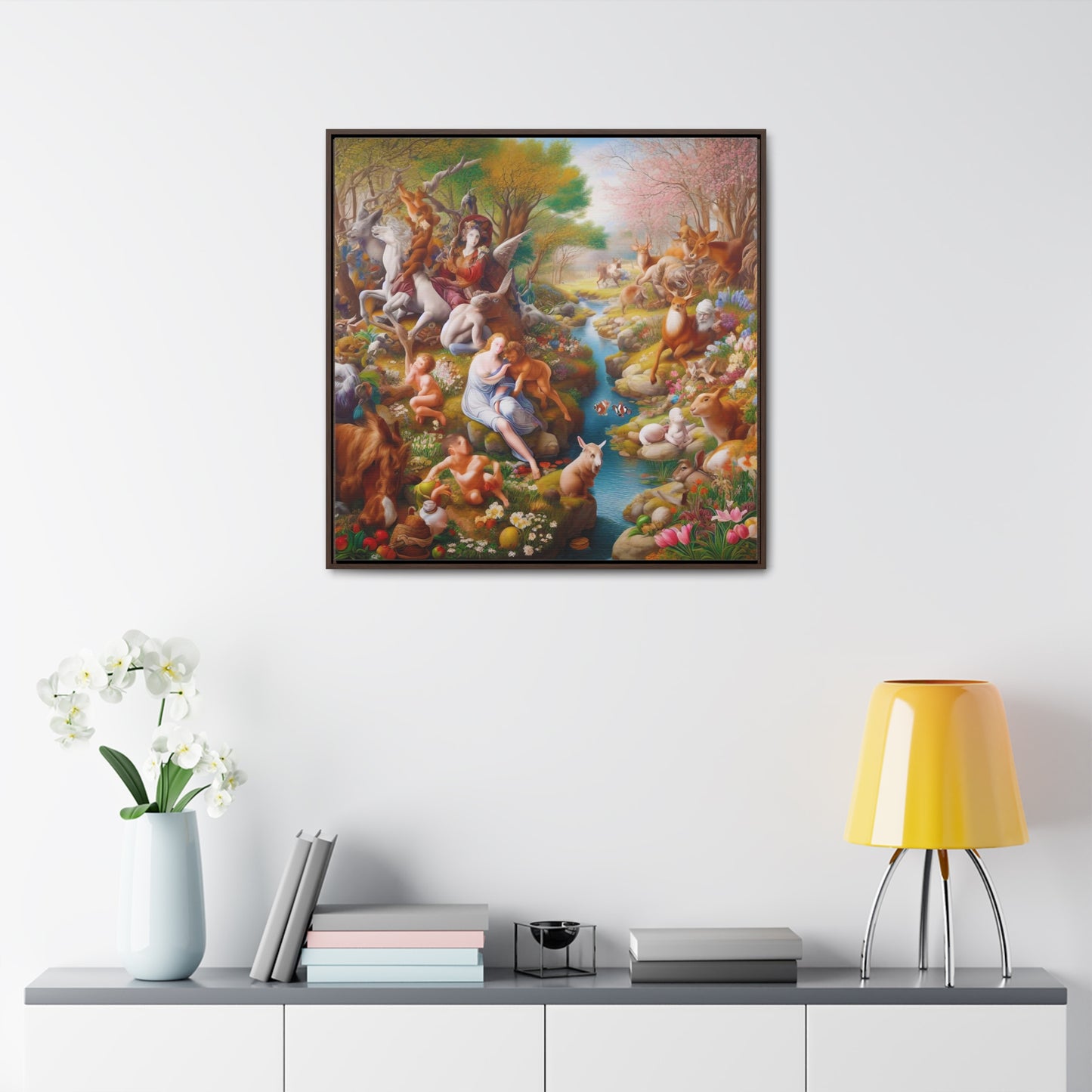 Framed Gallery Canvas Wrap - Spring 111