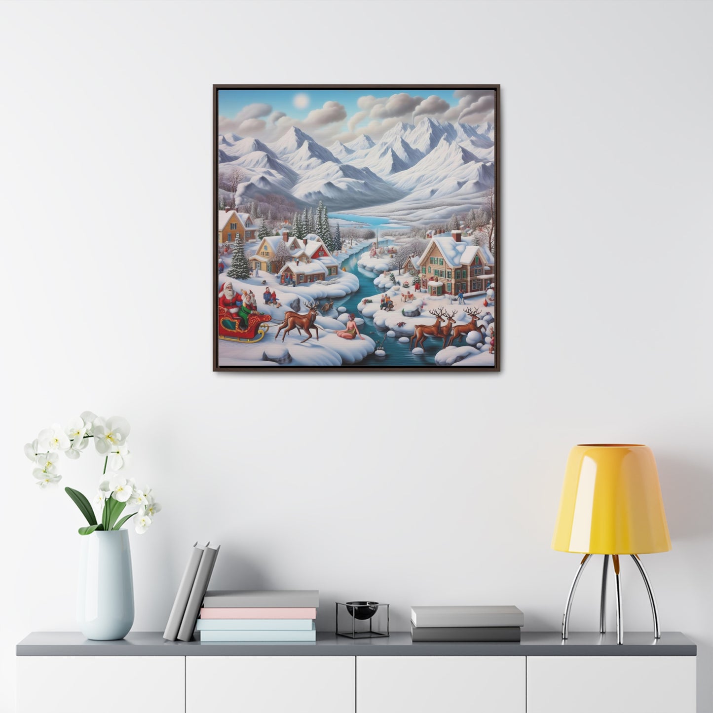 Framed Gallery Canvas Wrap - Winter 109