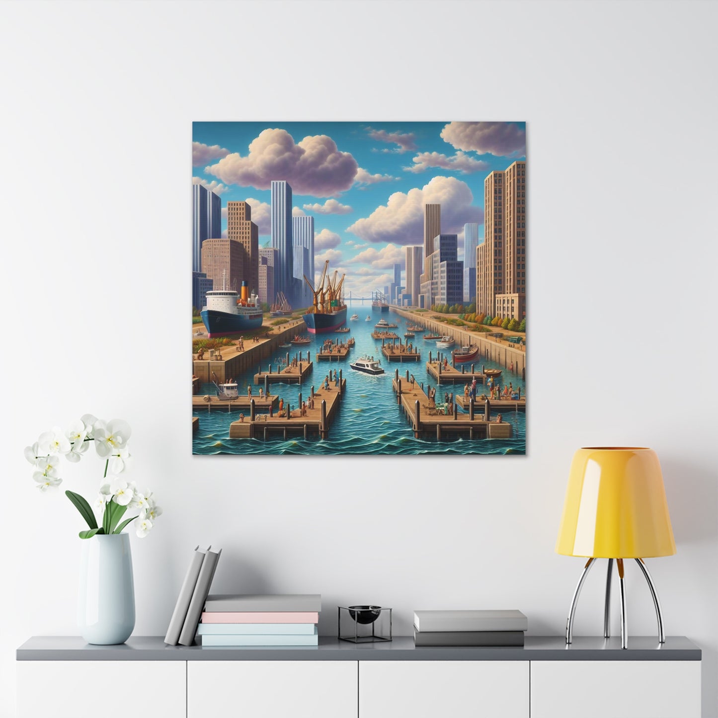 Canvas Gallery Wrap - Harbor 2