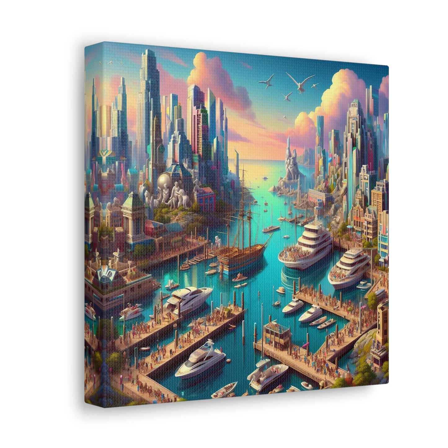 Canvas Gallery Wrap - Harbor 11