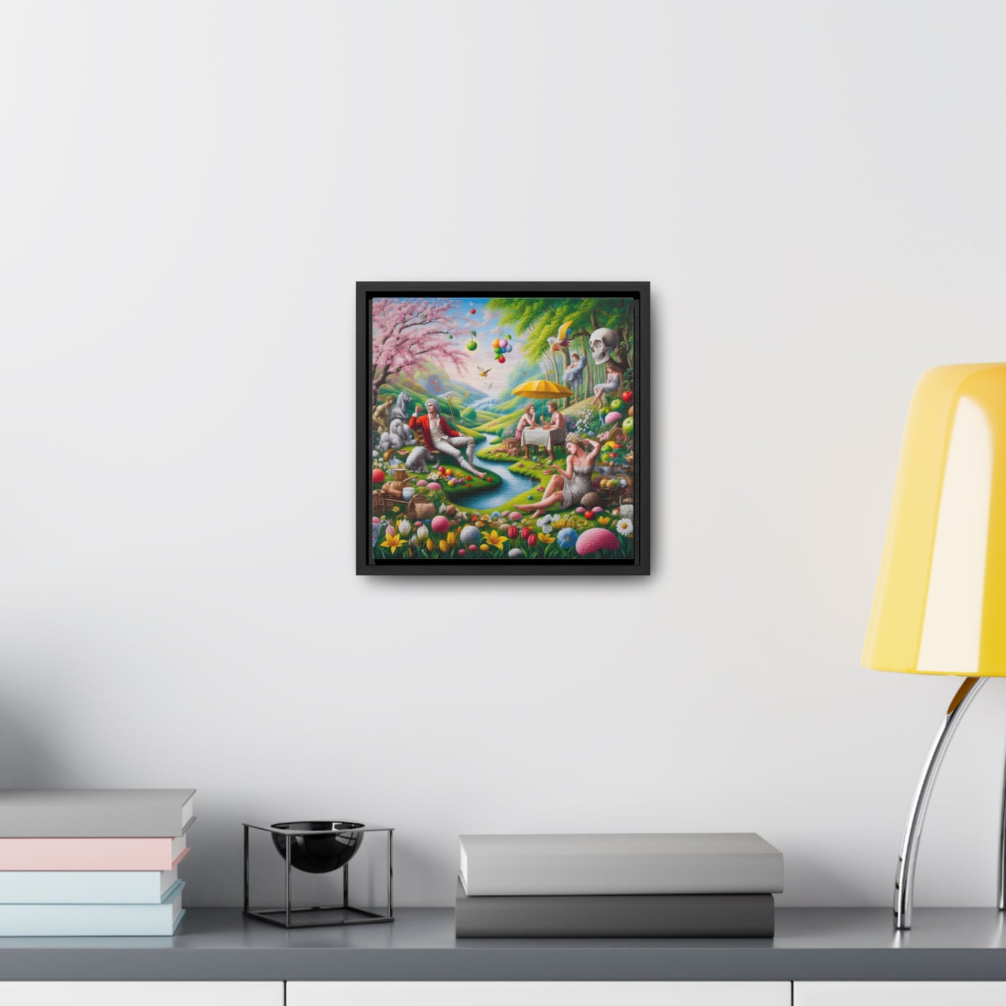 Framed Gallery Canvas Wrap - Spring 108