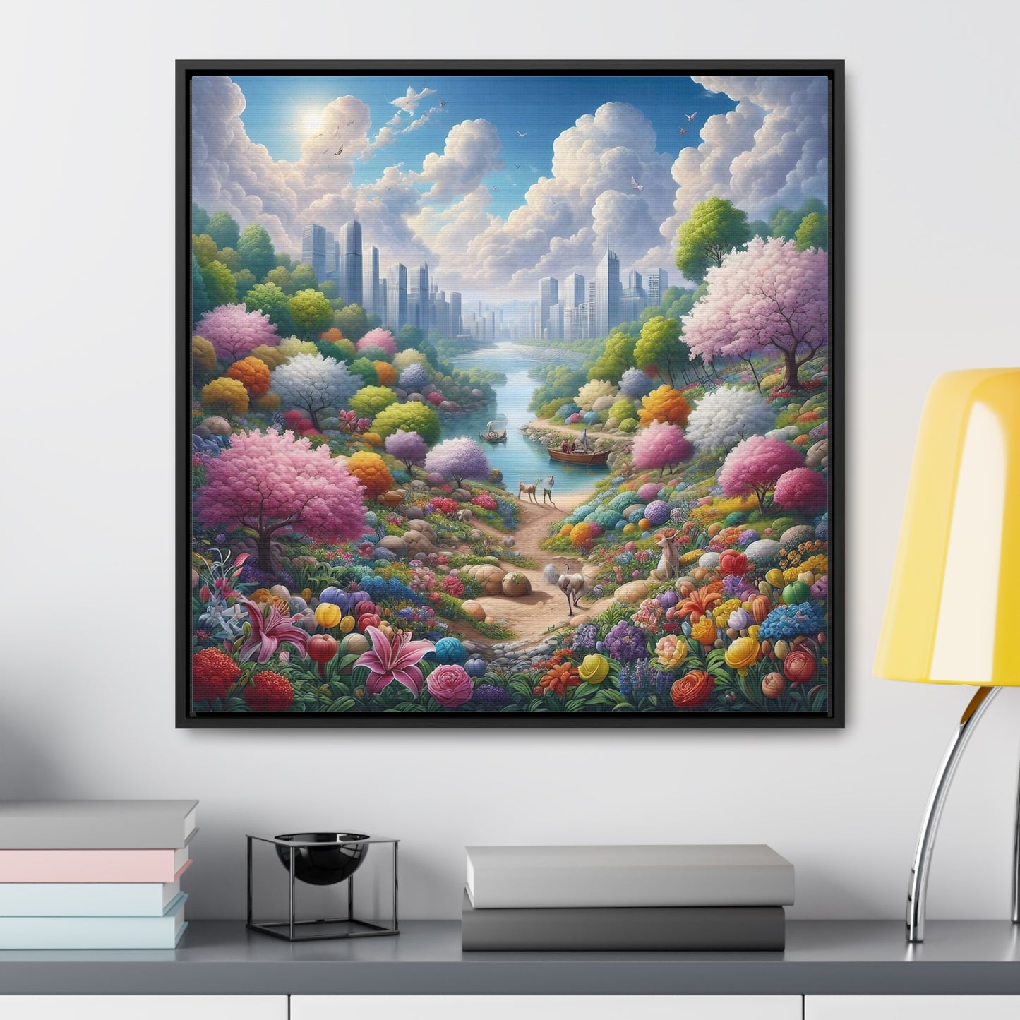 Framed Gallery Canvas Wrap - Spring 11