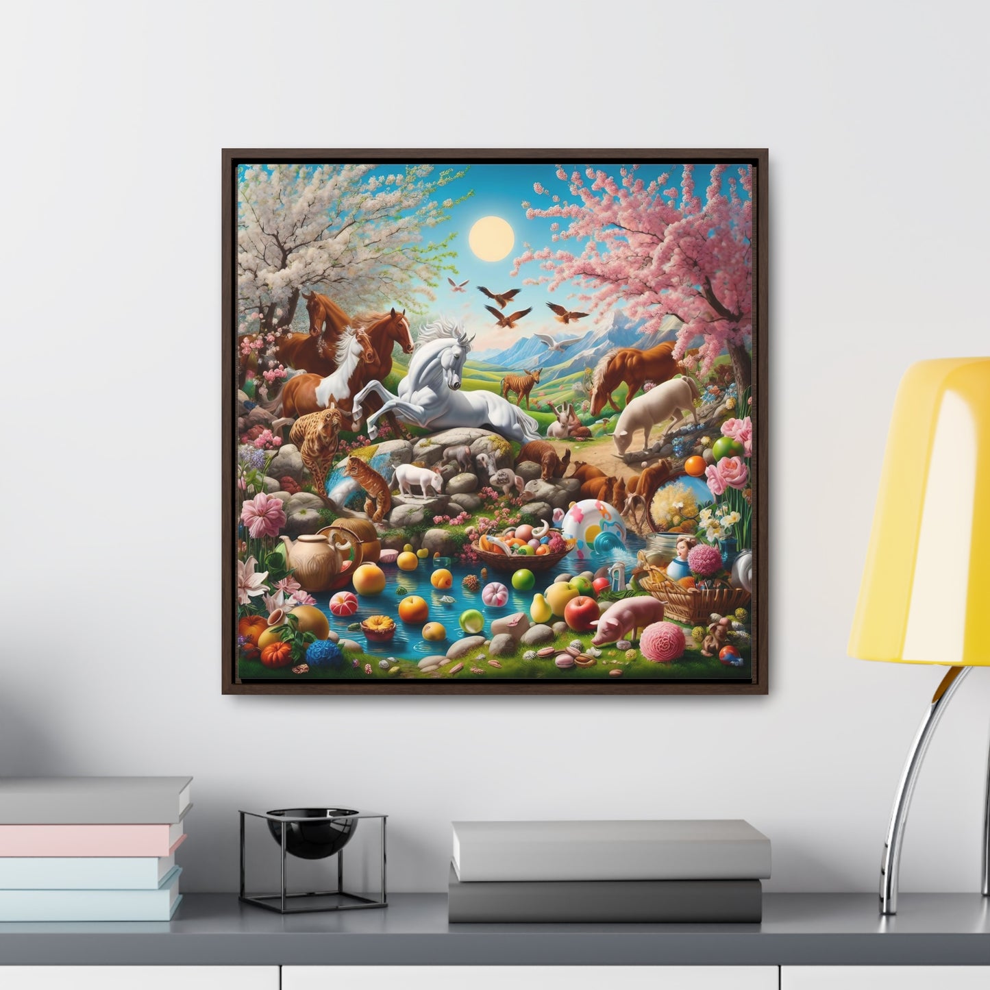 Framed Gallery Canvas Wrap - Spring 24