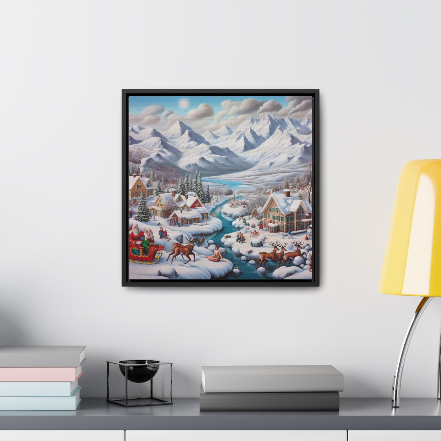 Framed Gallery Canvas Wrap - Winter 109