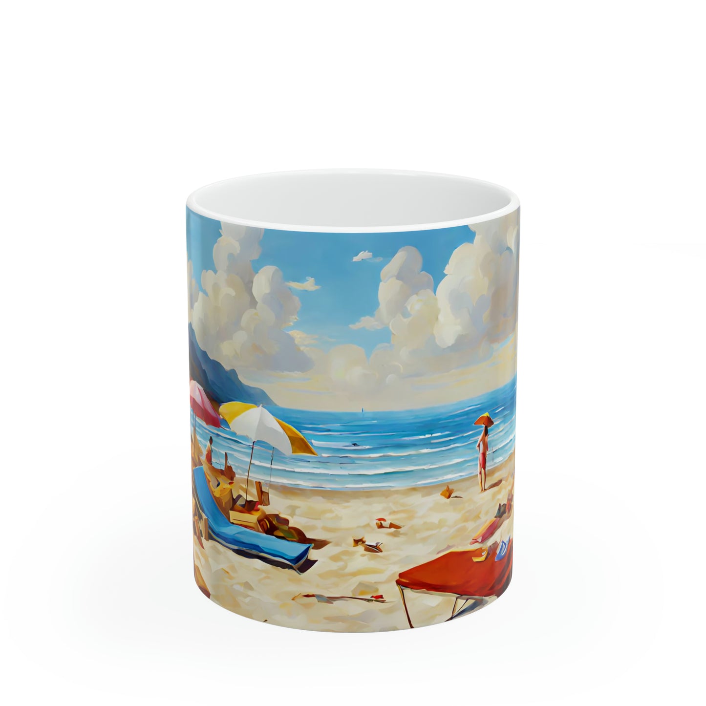 Ceramic Mug 11oz - Beach 2006