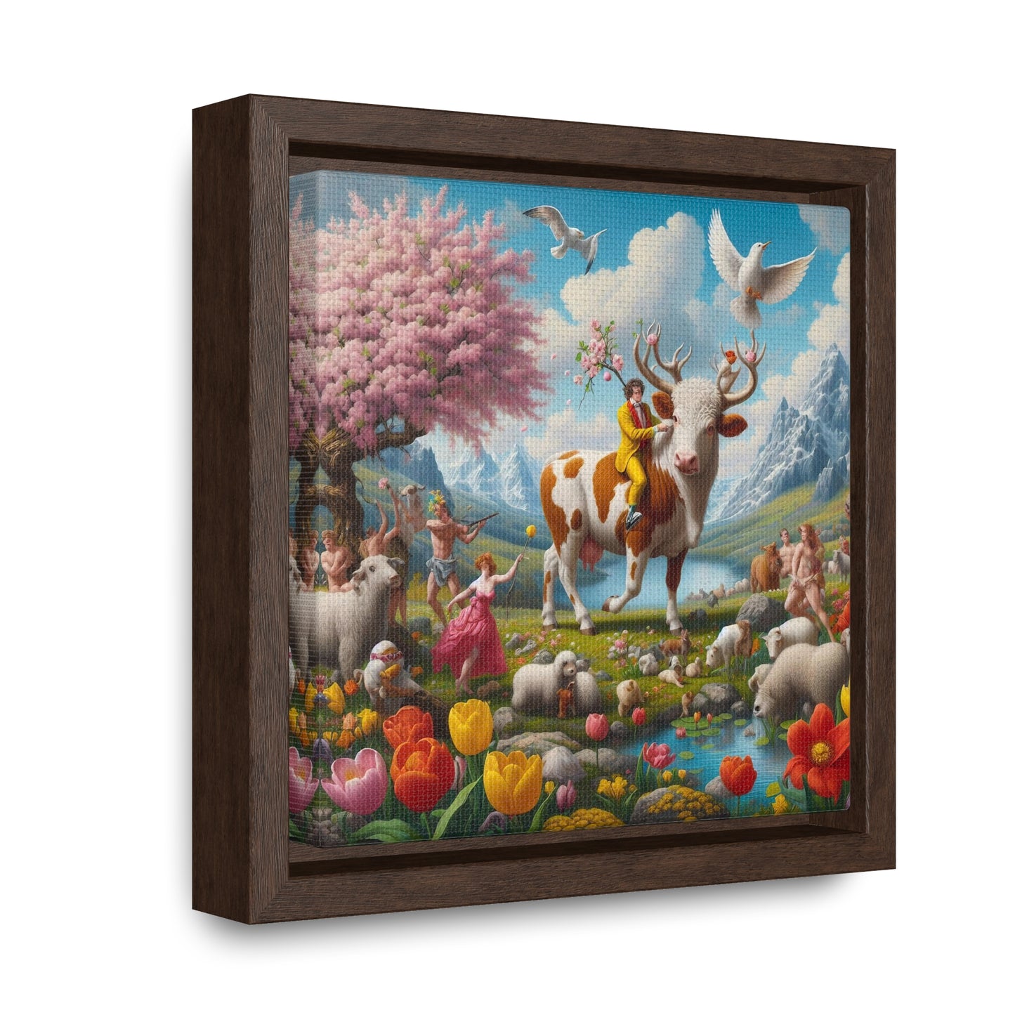 Framed Gallery Canvas Wrap - Spring 28