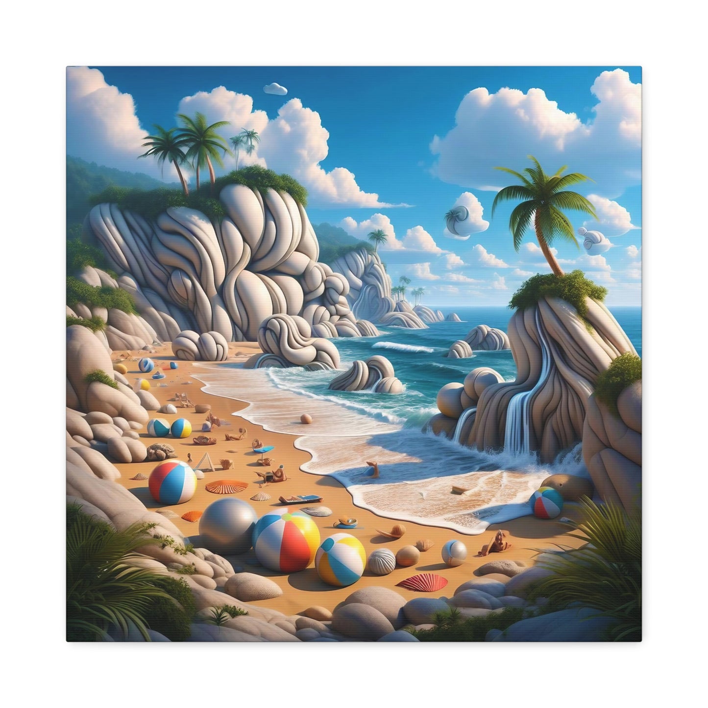 Canvas Gallery Wrap - Beach 9