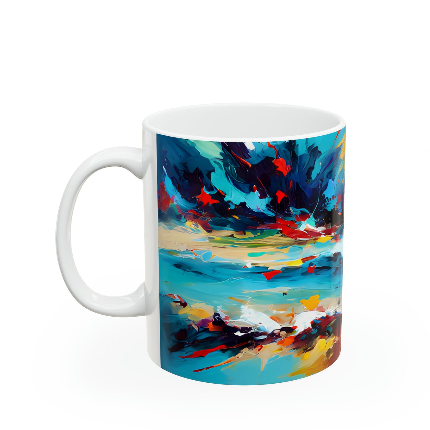 Ceramic Mug 11oz - Beach 13002