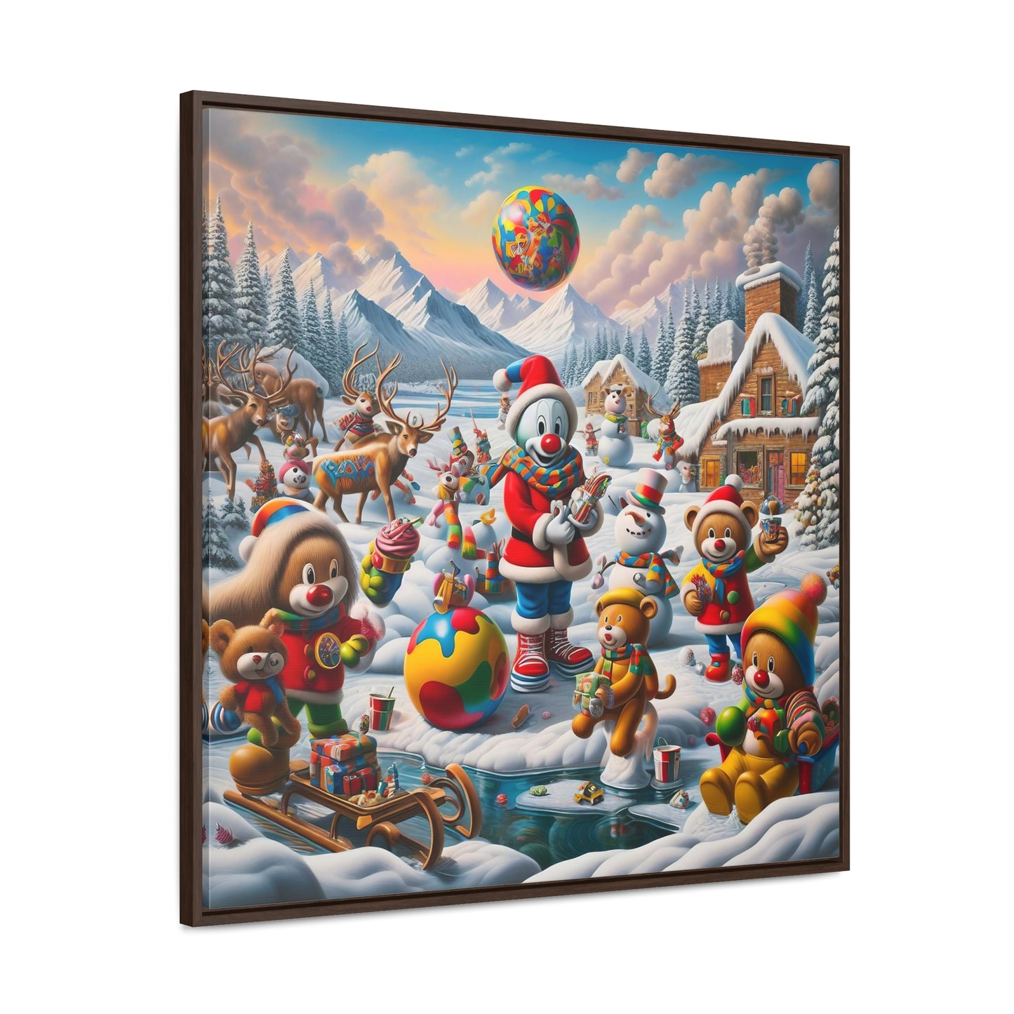 Framed Gallery Canvas Wrap - Winter 108