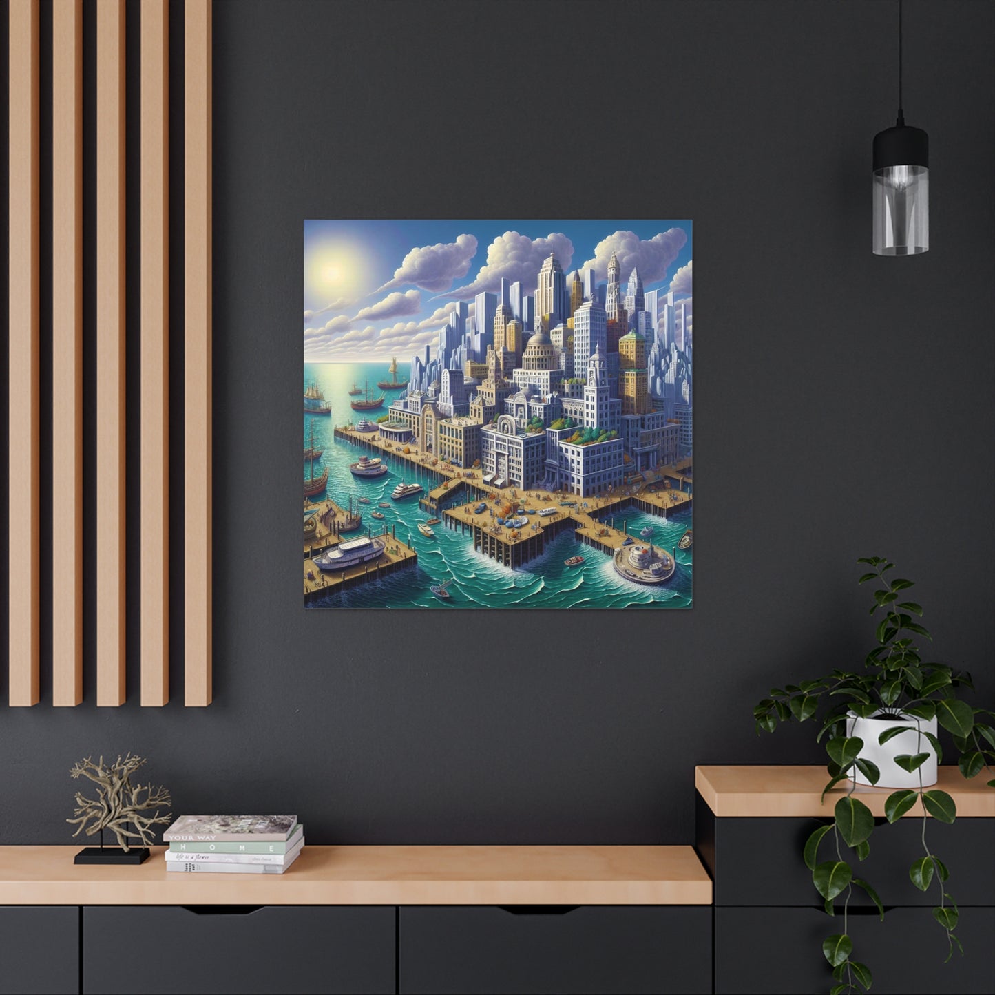 Canvas Gallery Wrap - Harbor 1