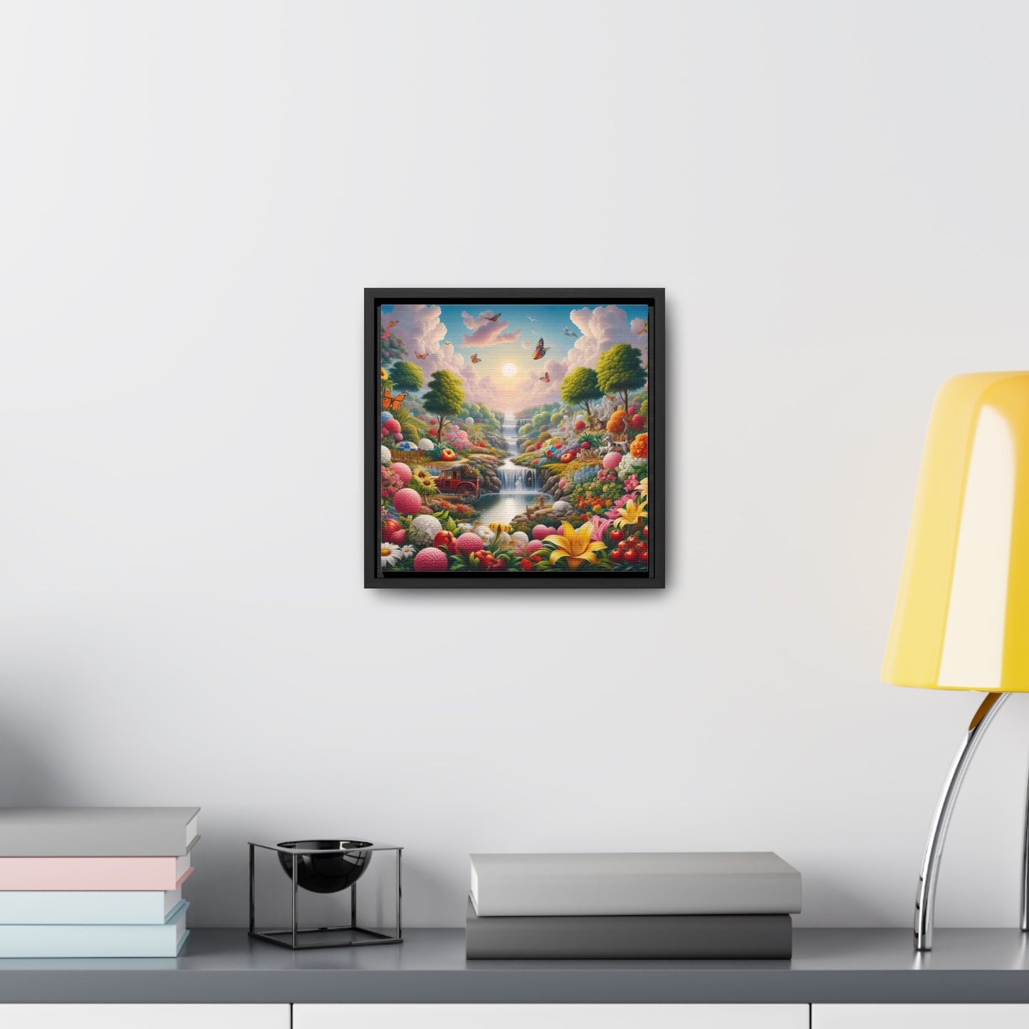 Framed Gallery Canvas Wrap - Spring 33