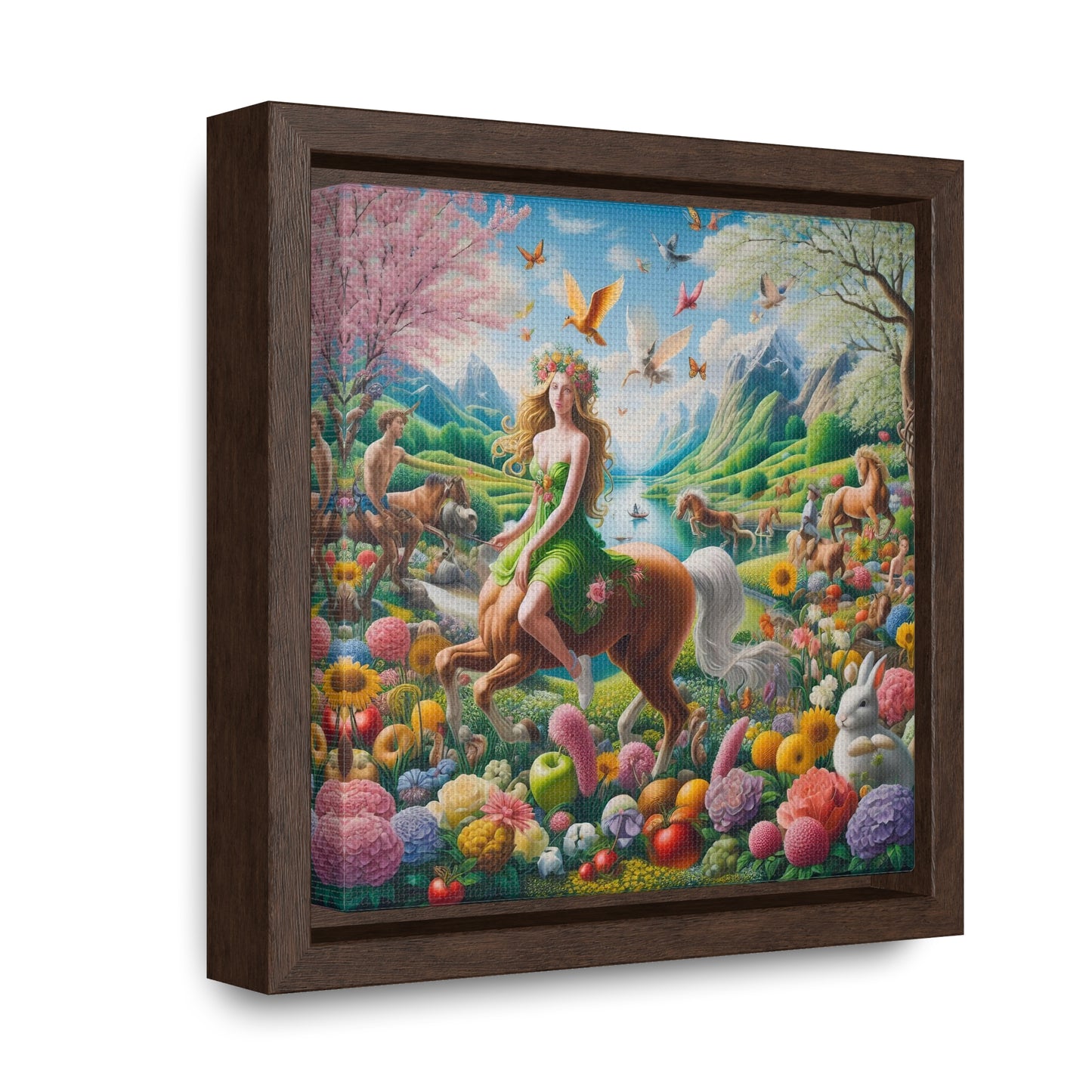 Framed Gallery Canvas Wrap - Spring 9