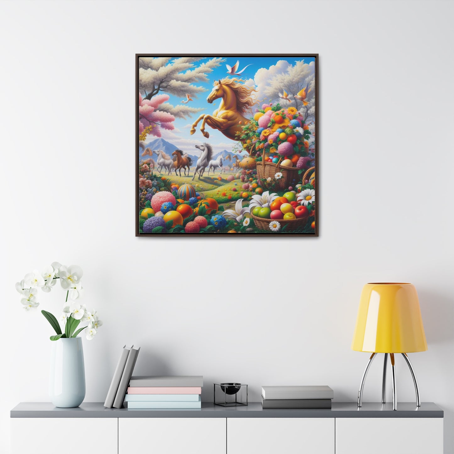 Framed Gallery Canvas Wrap - Spring 31