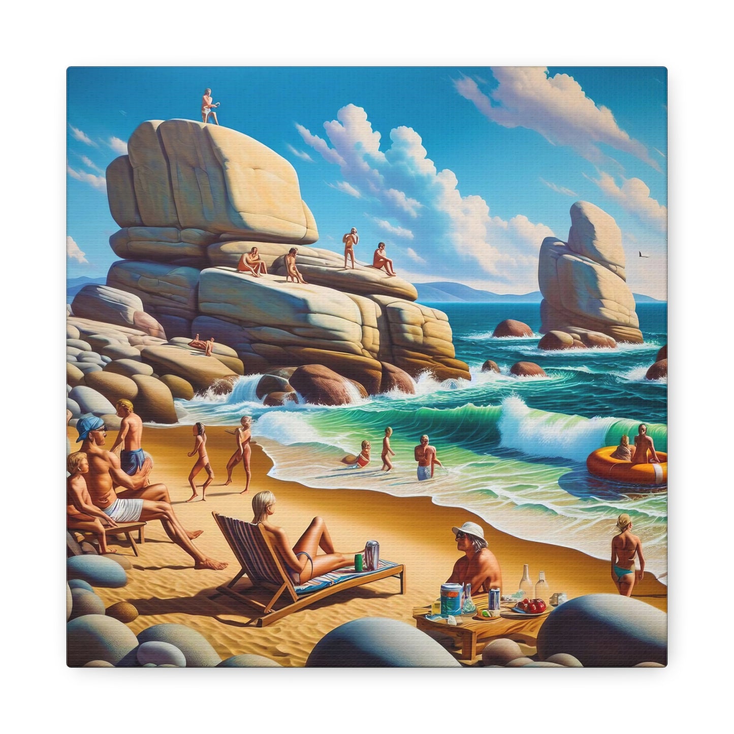 Canvas Gallery Wrap - Beach 1