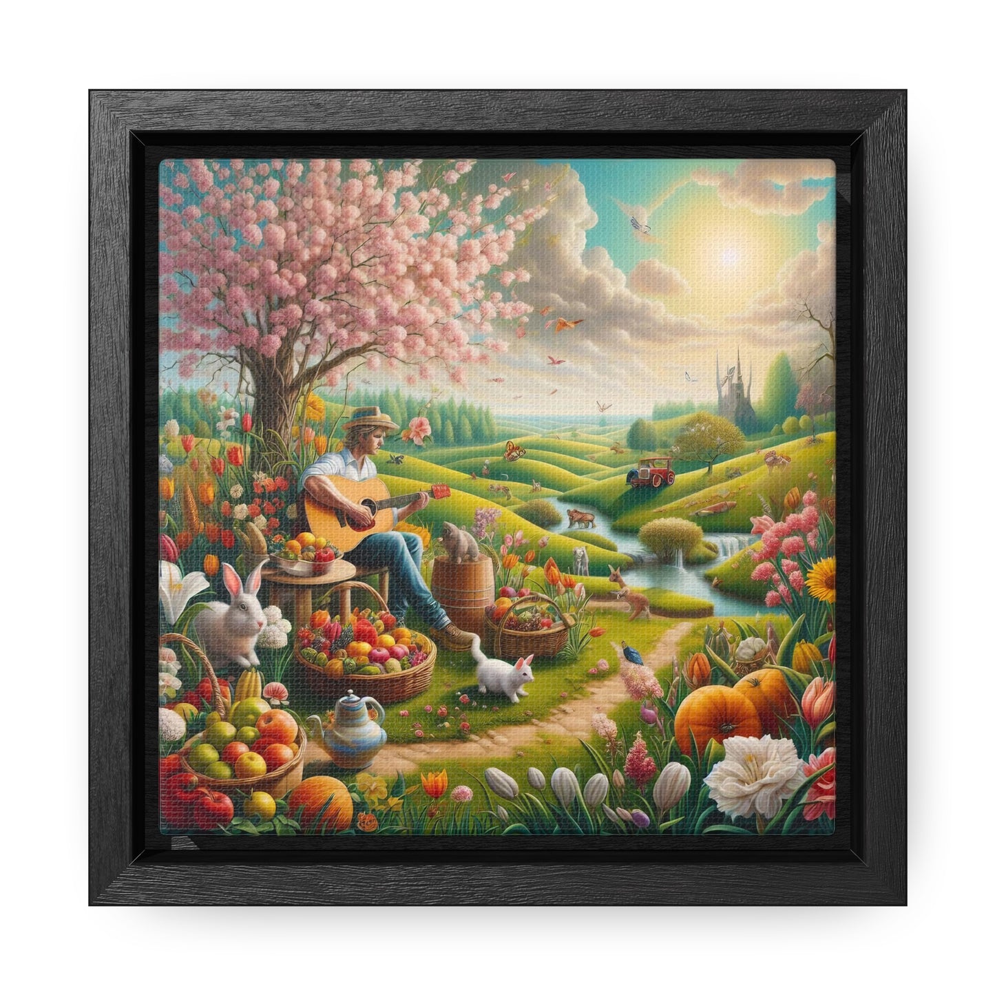 Framed Gallery Canvas Wrap - Spring 49