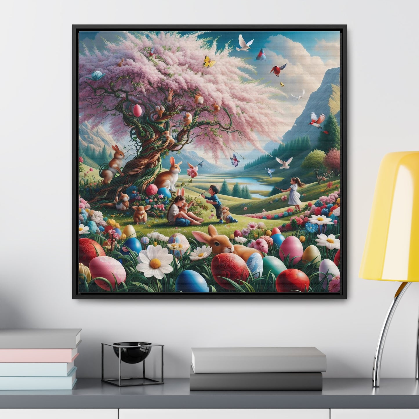 Framed Gallery Canvas Wrap - Spring 119