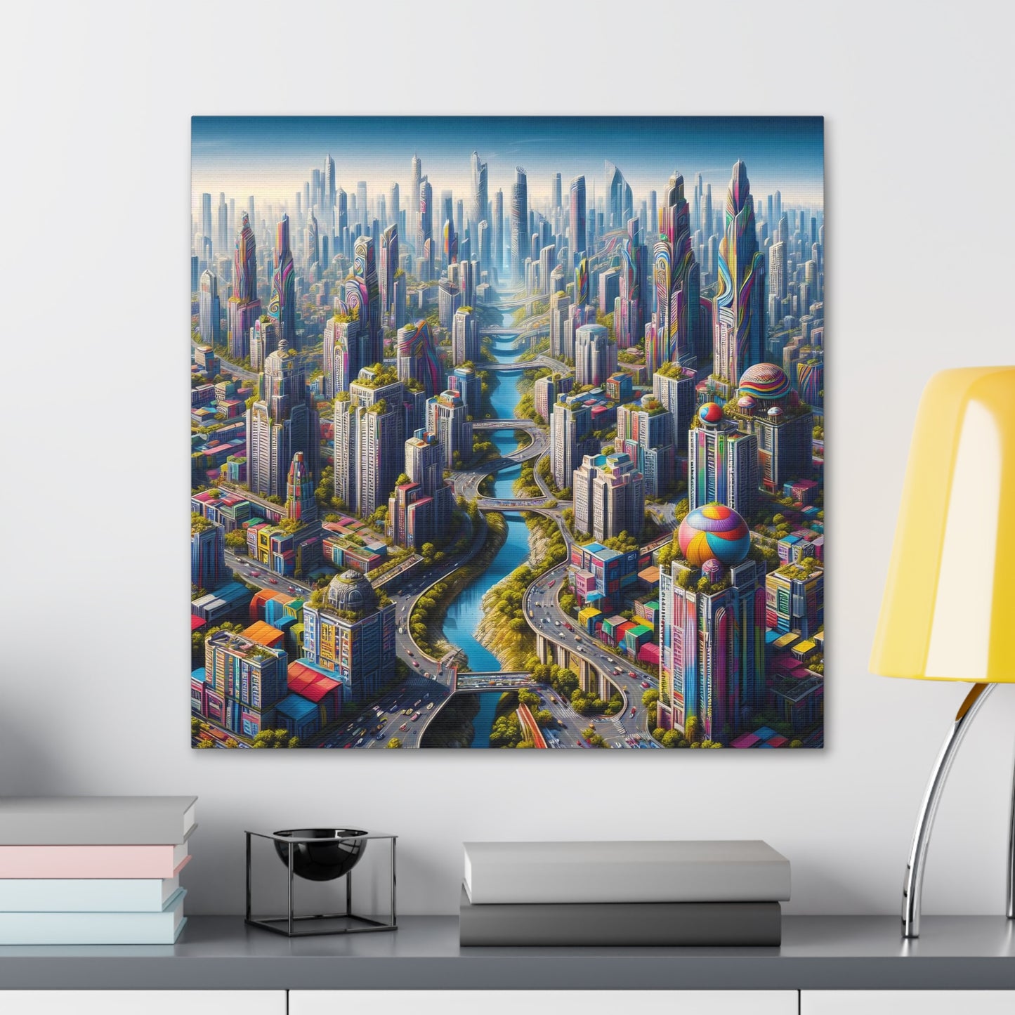 Canvas Gallery Wrap - City 11