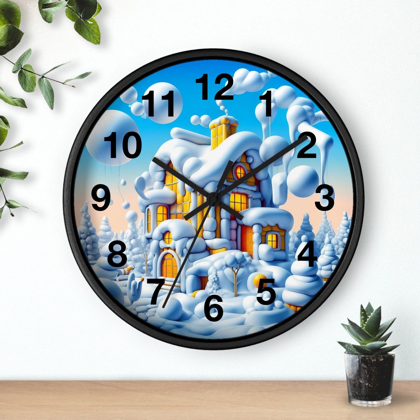 Wall Clock - Winter 111