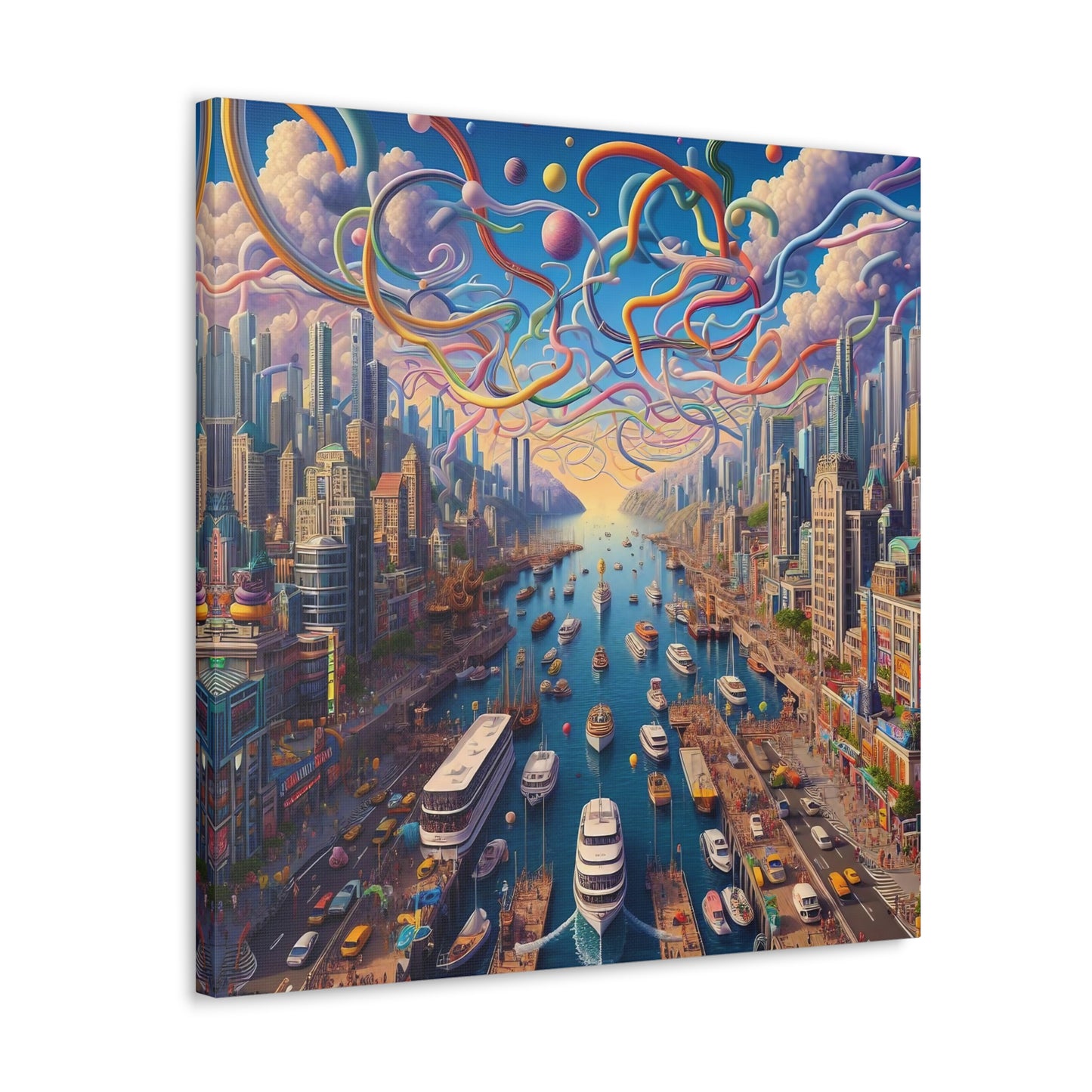 Canvas Gallery Wrap - Harbor 15