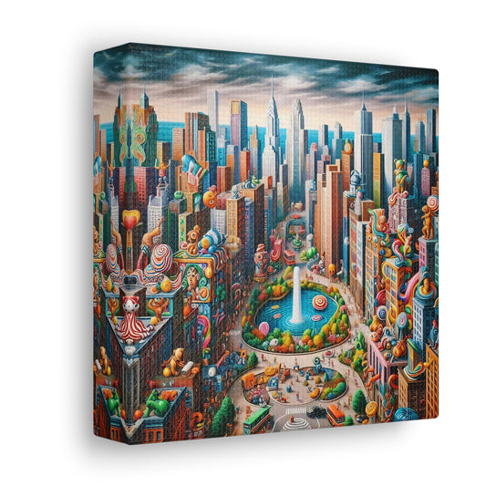 Canvas Gallery Wrap - City 8