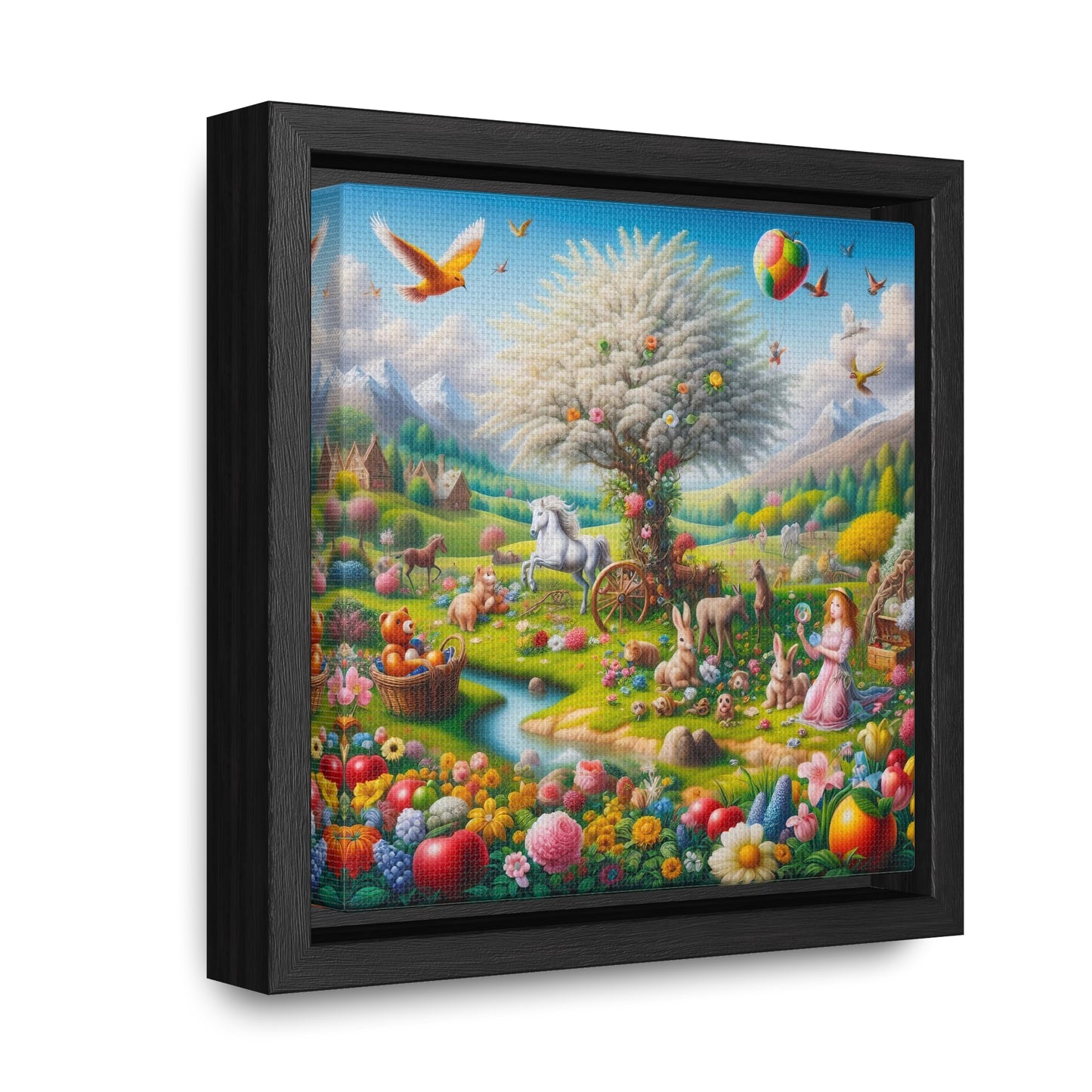 Framed Gallery Canvas Wrap - Spring 127
