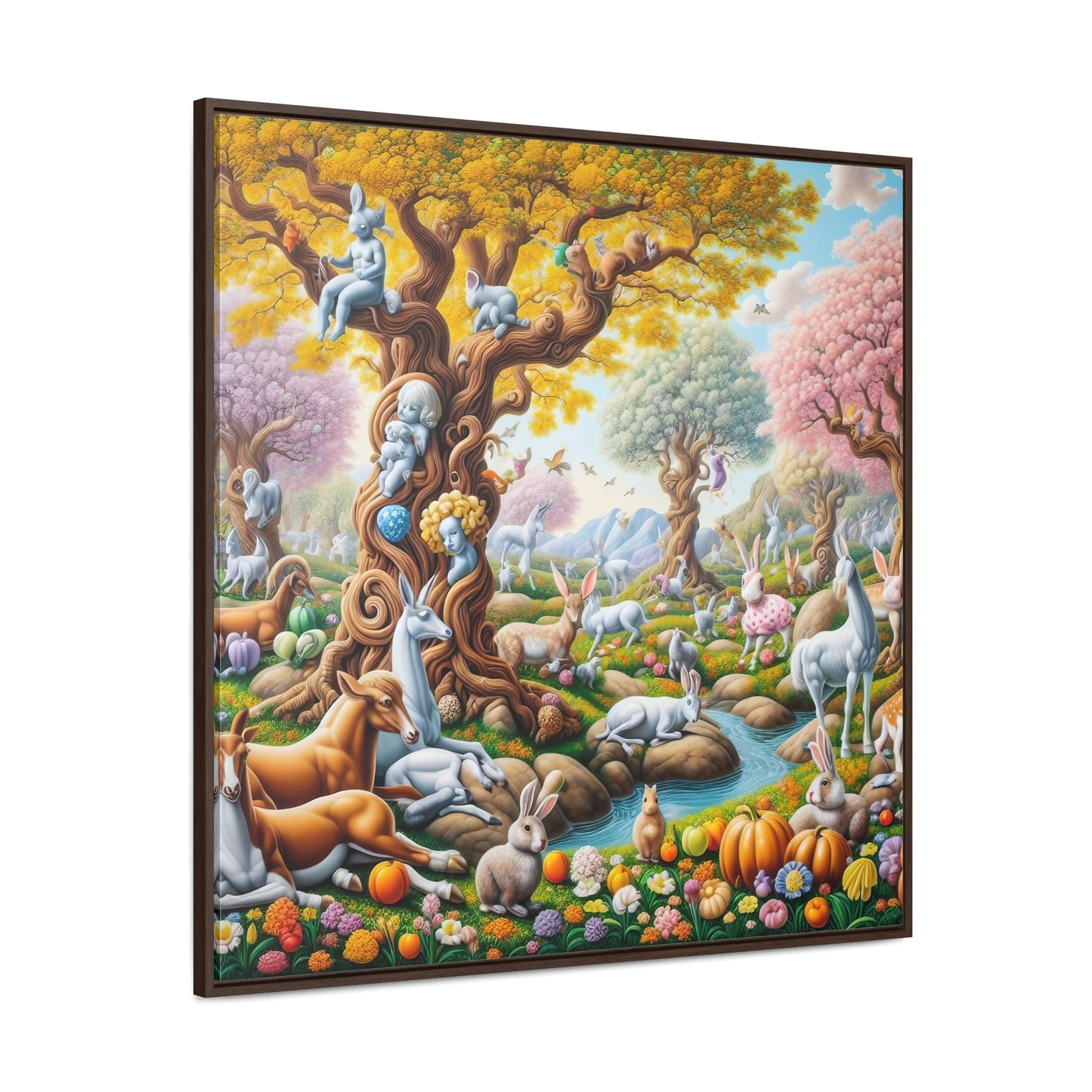 Framed Gallery Canvas Wrap - Spring 133