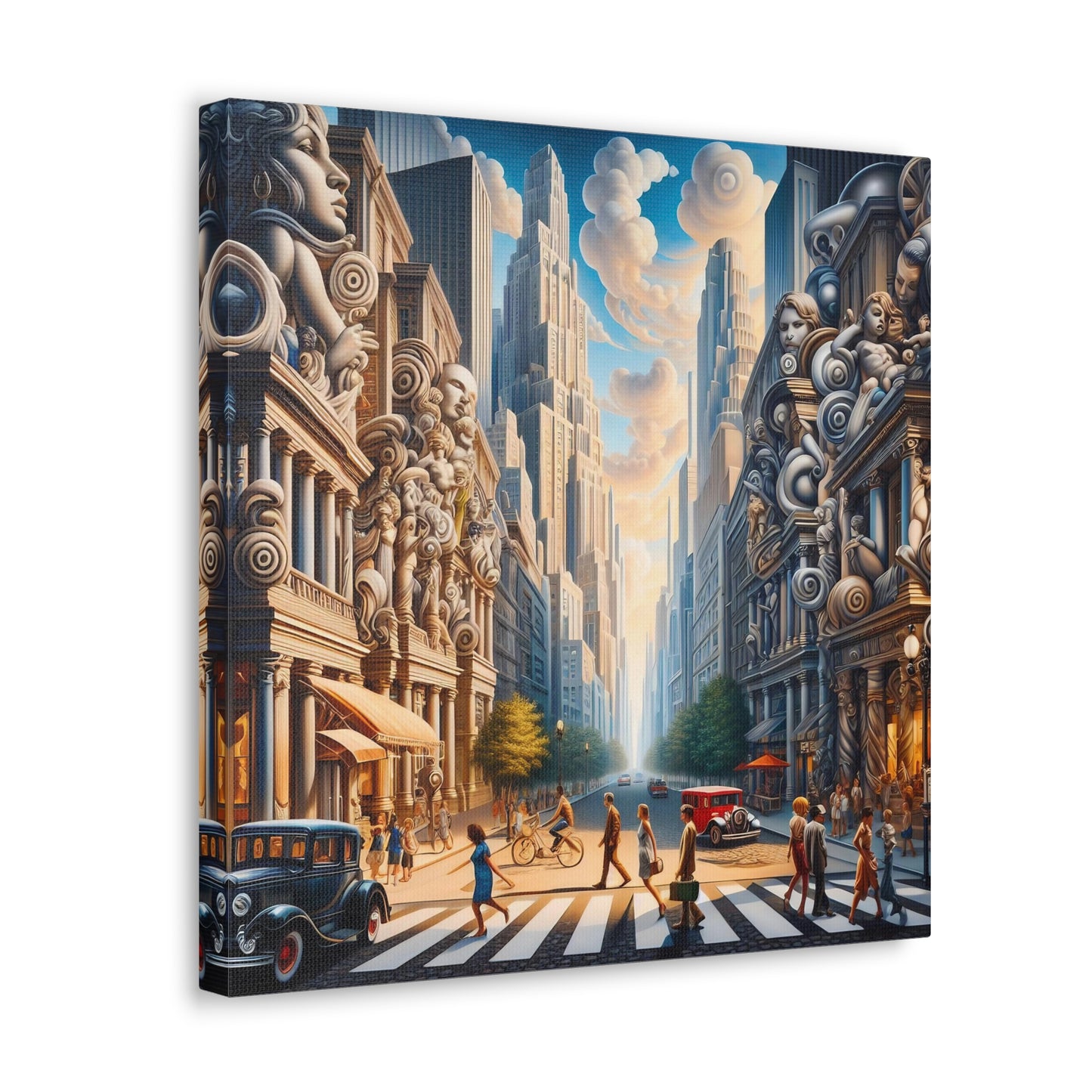 Canvas Gallery Wrap - City 2