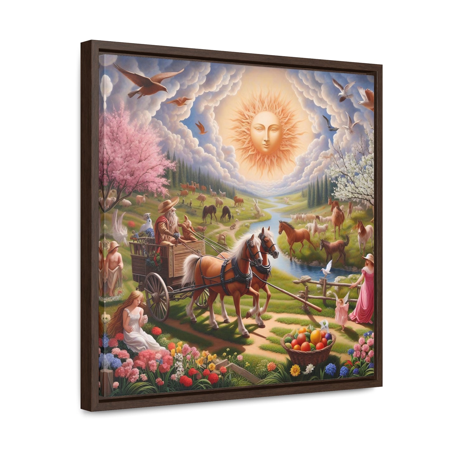 Framed Gallery Canvas Wrap - Spring 26