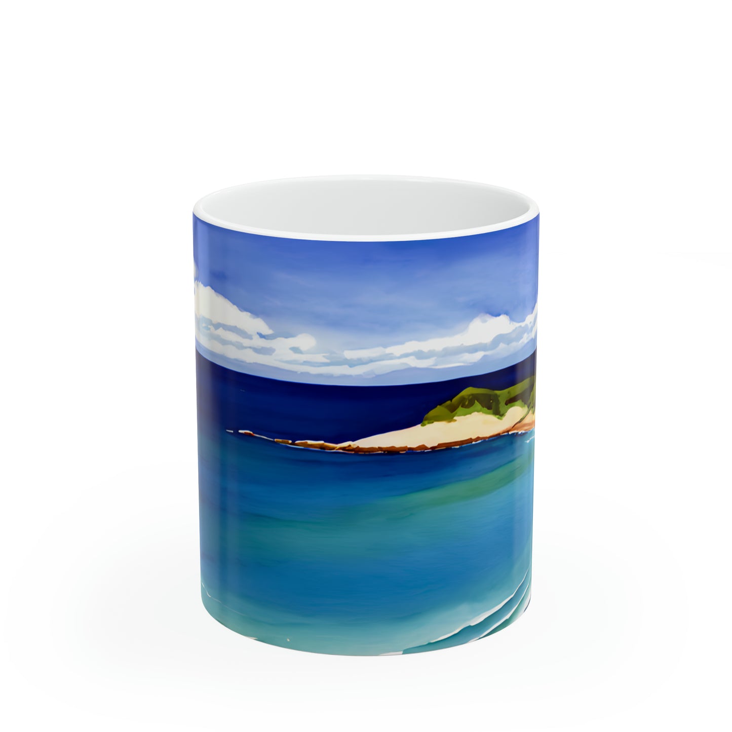 Ceramic Mug 11oz - Beach 5002