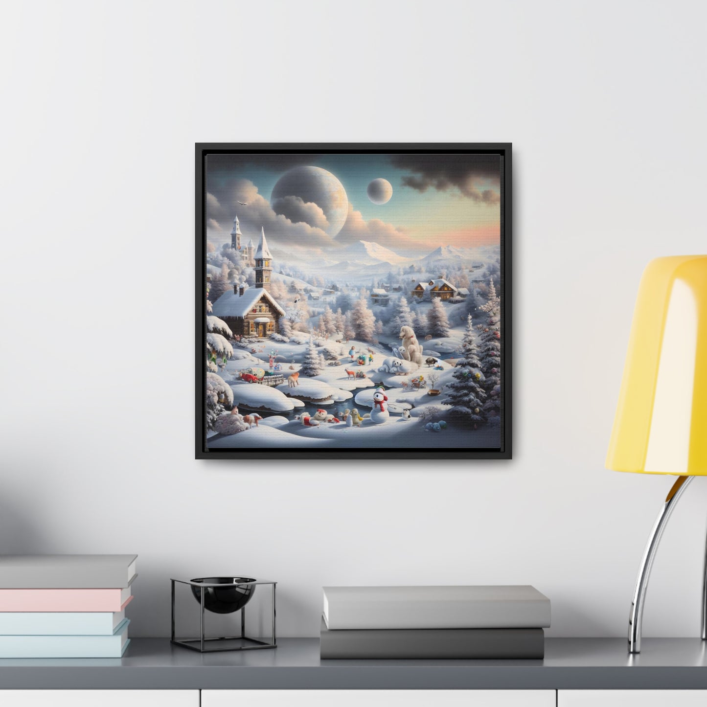 Framed Gallery Canvas Wrap - Winter 104