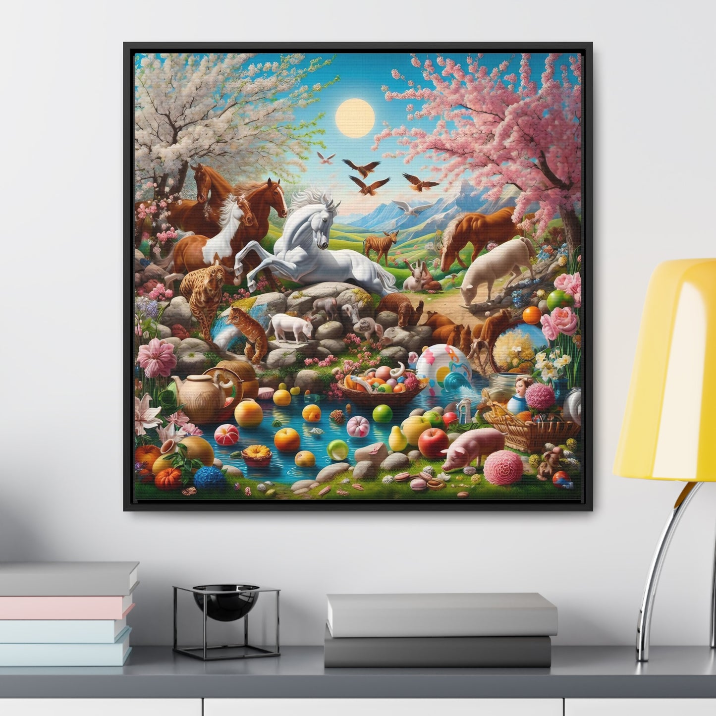 Framed Gallery Canvas Wrap - Spring 24