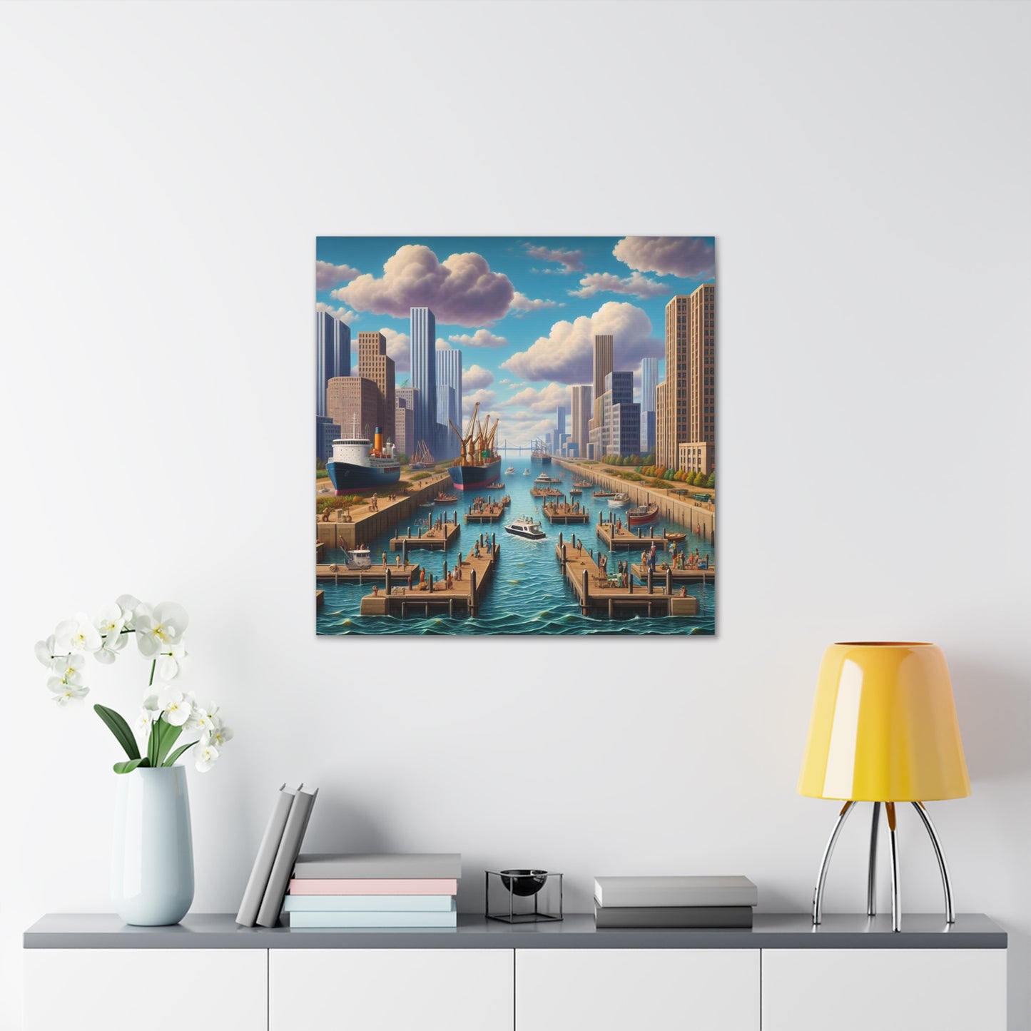 Canvas Gallery Wrap - Harbor 2