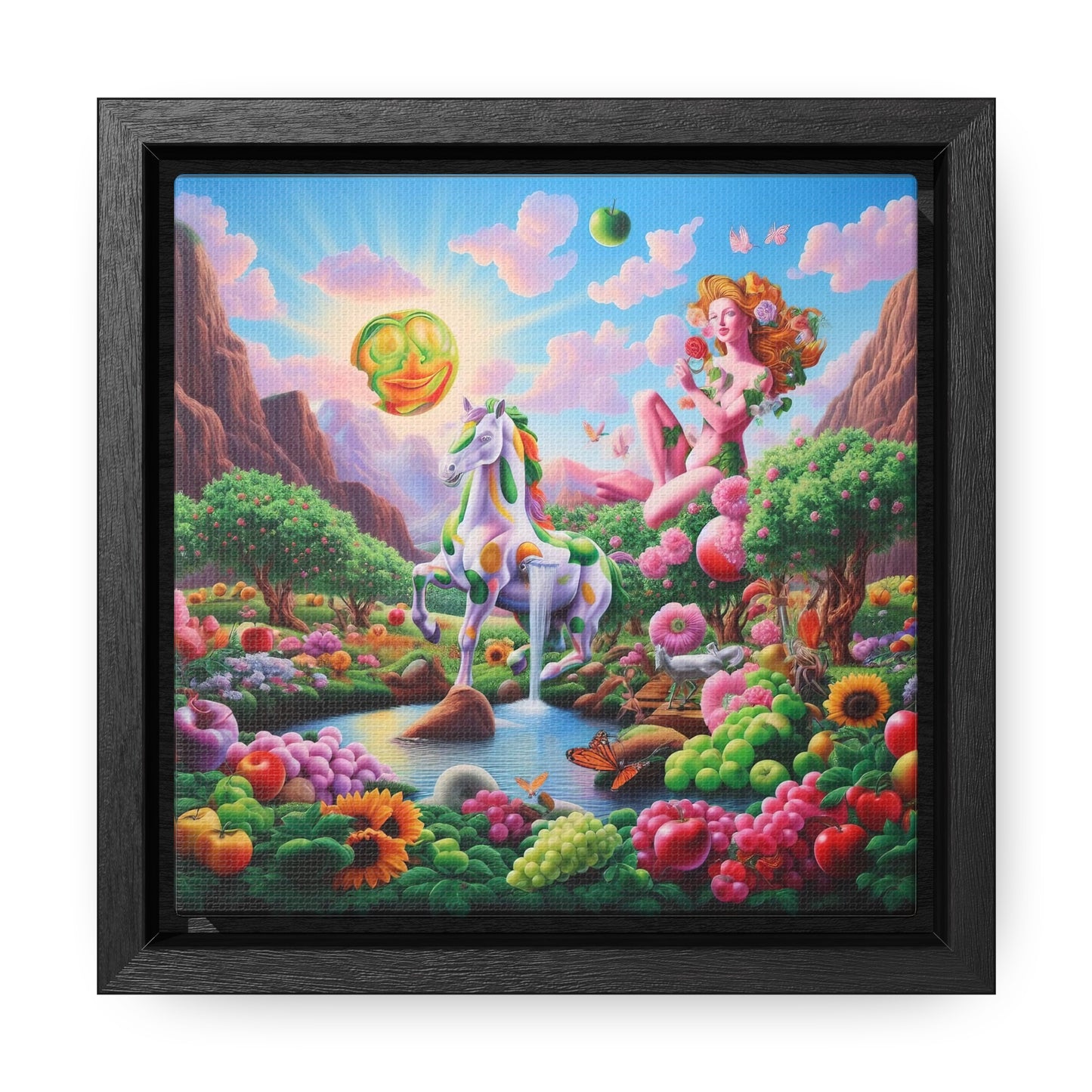 Framed Gallery Canvas Wrap - Spring 114