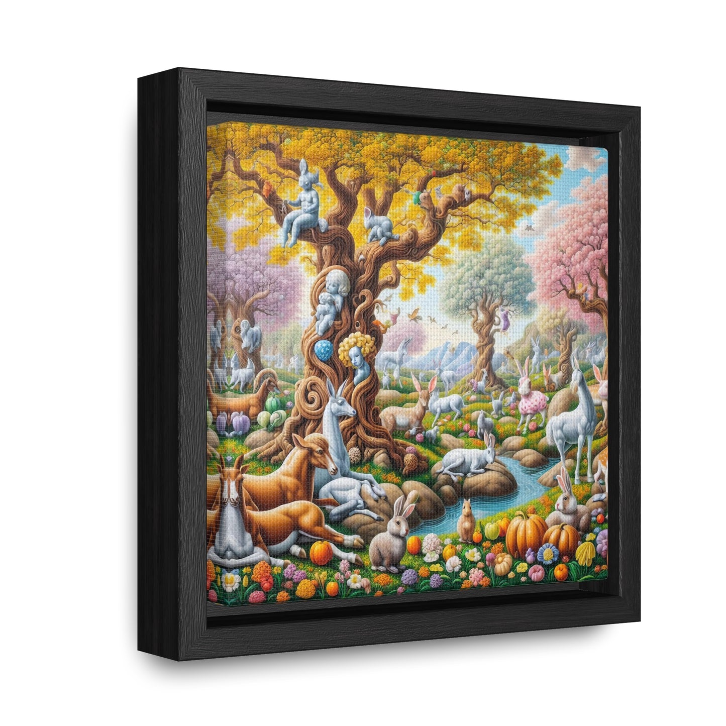 Framed Gallery Canvas Wrap - Spring 133