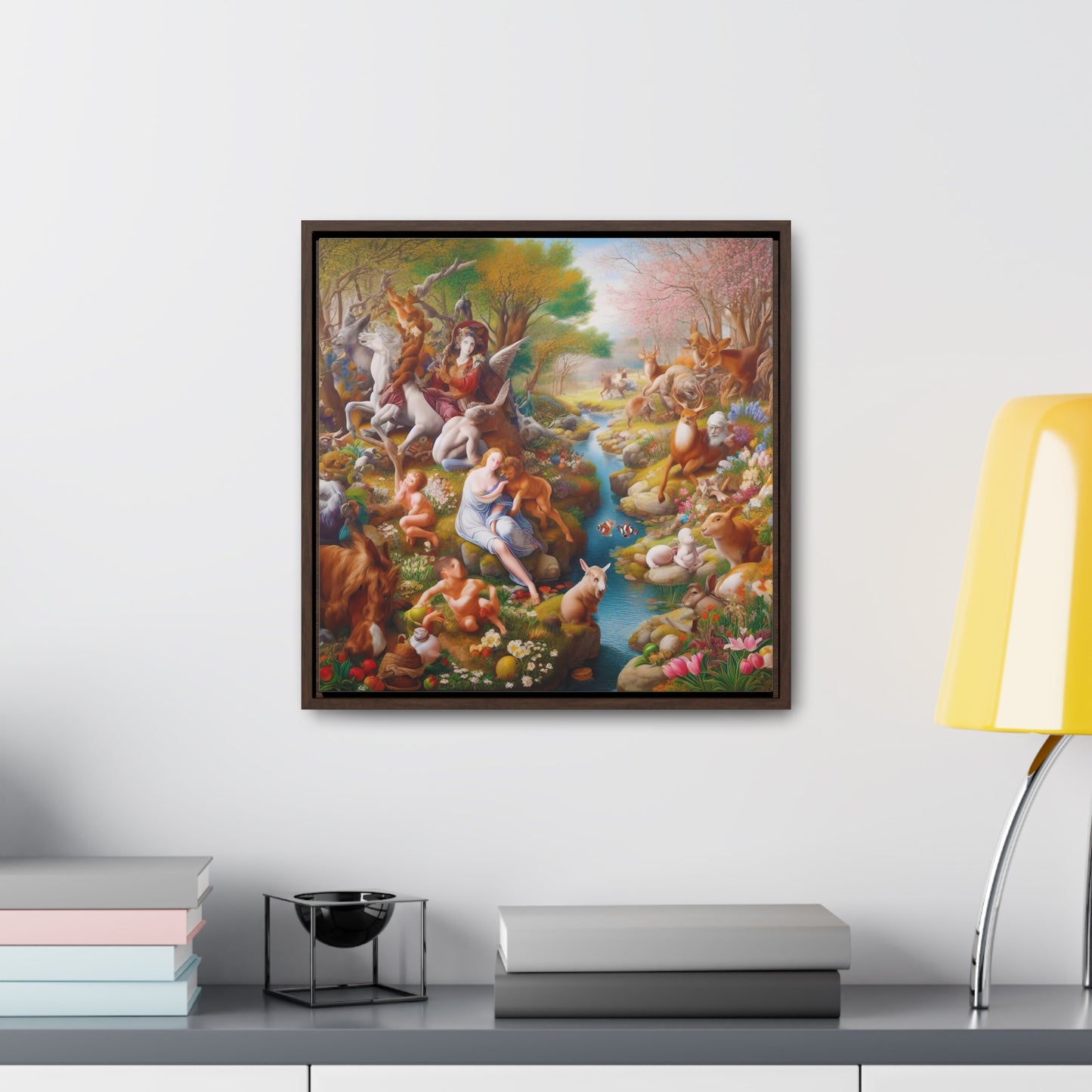 Framed Gallery Canvas Wrap - Spring 111