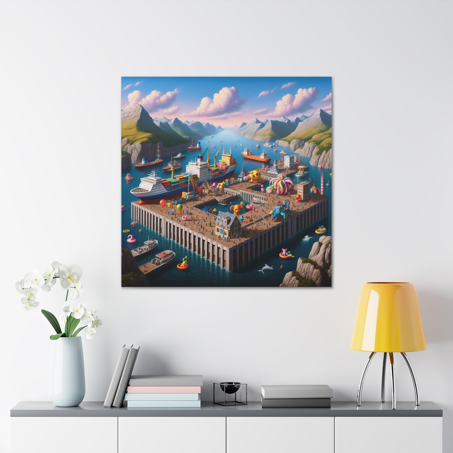 Canvas Gallery Wrap - Harbor 13