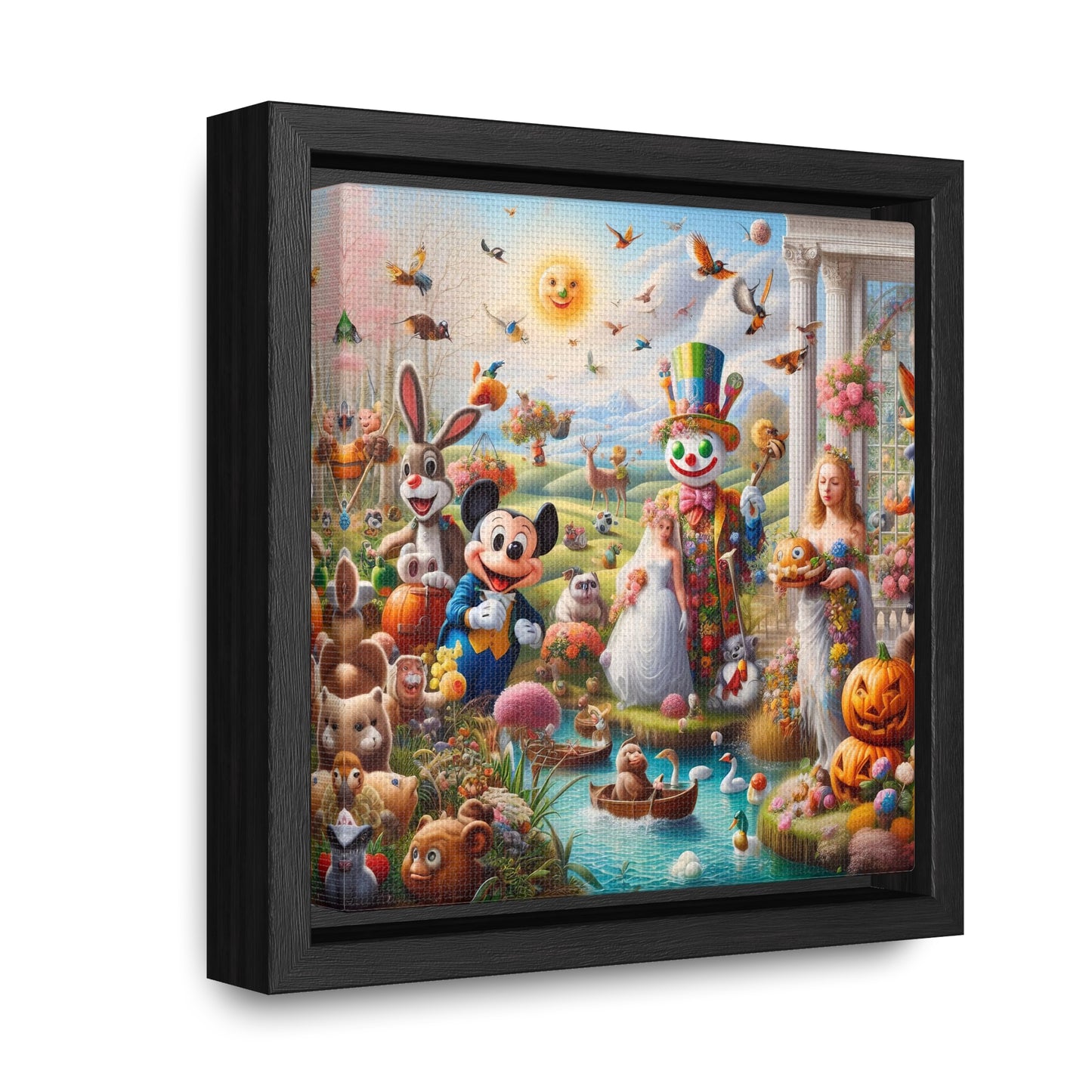 Framed Gallery Canvas Wrap - Spring 7