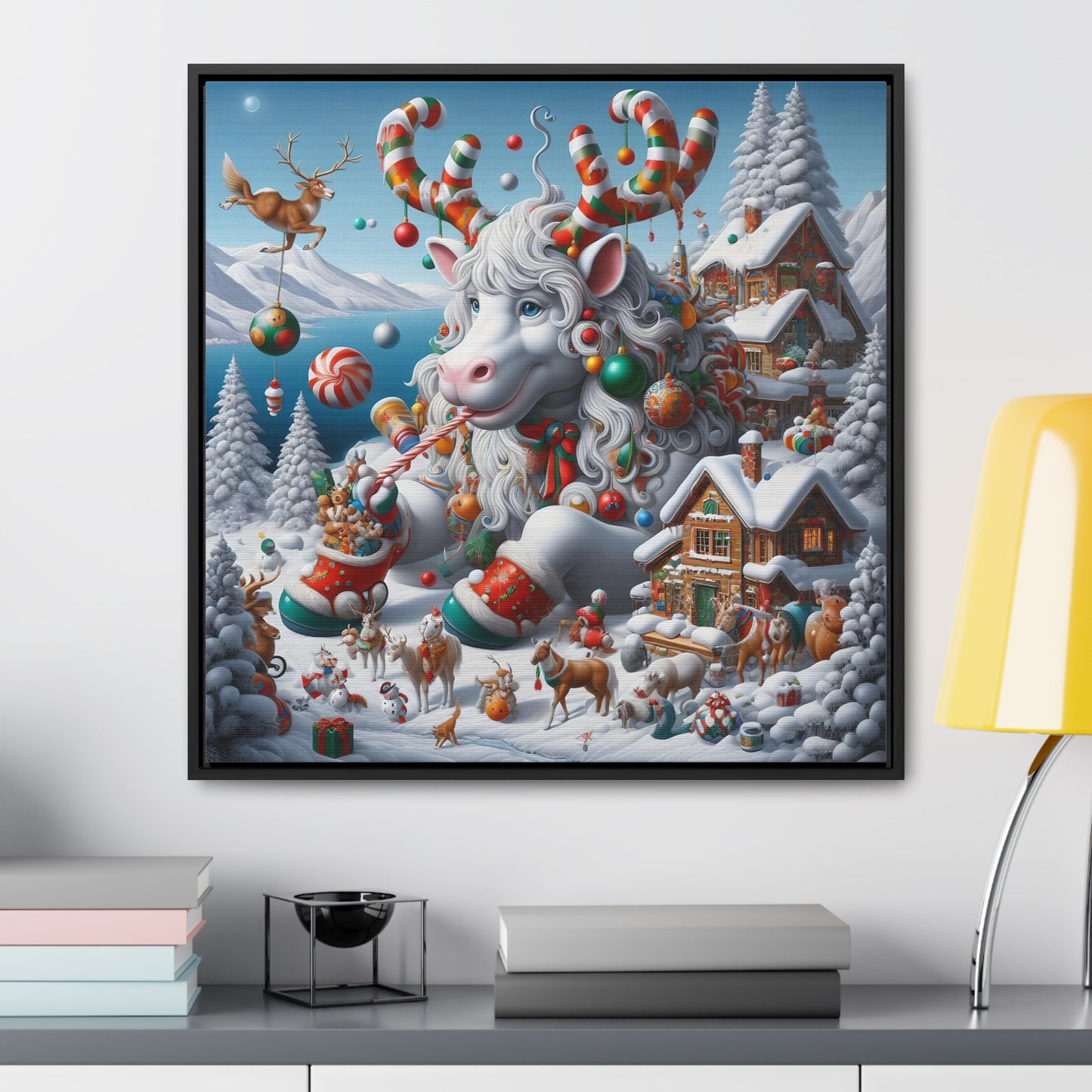 Framed Gallery Canvas Wrap - Winter 105