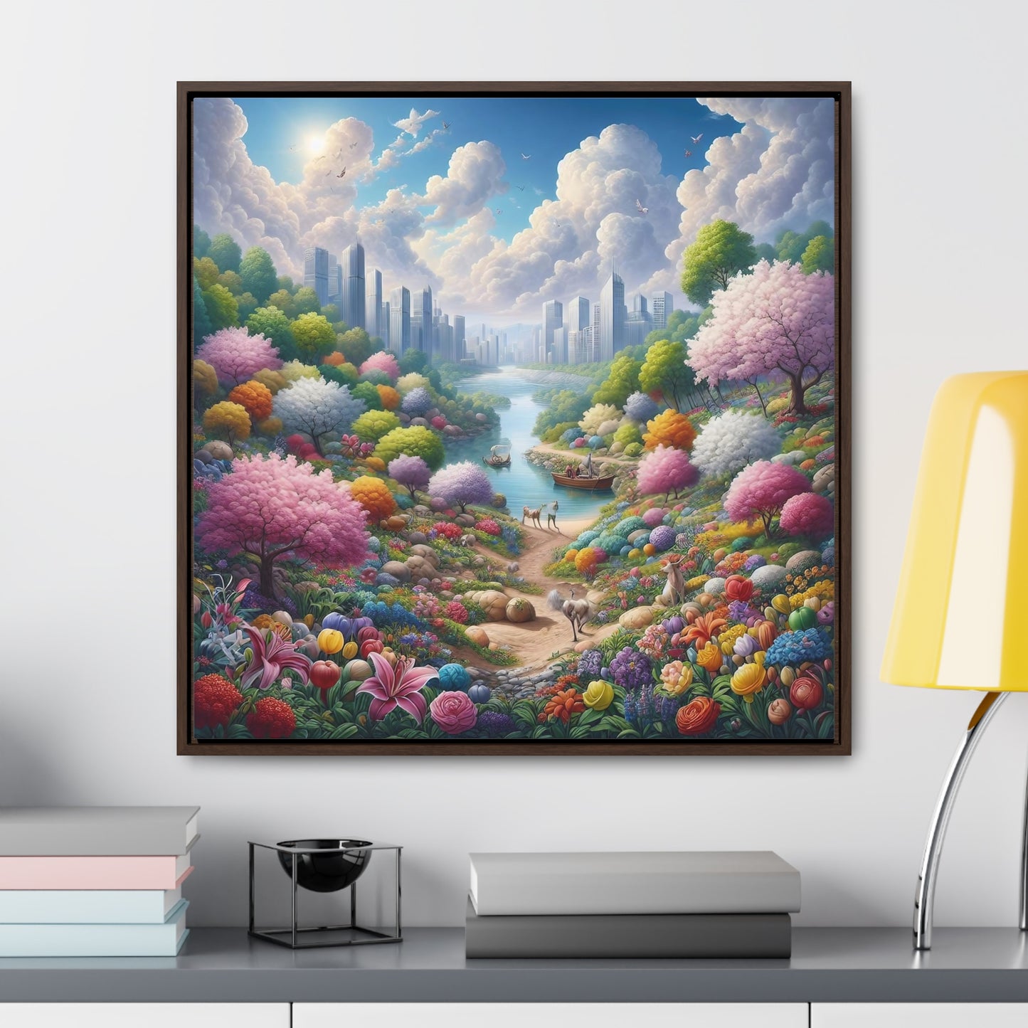 Framed Gallery Canvas Wrap - Spring 11