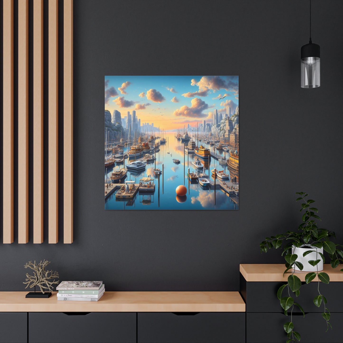 Canvas Gallery Wrap - Harbor 21