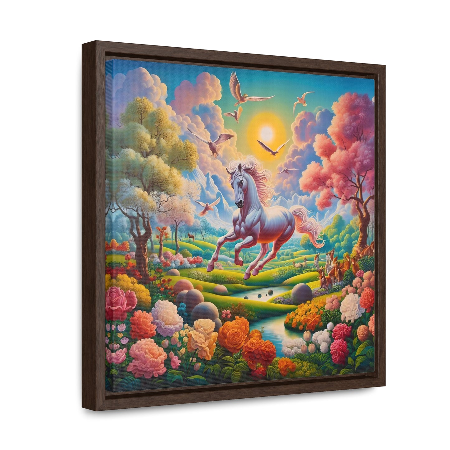 Framed Gallery Canvas Wrap - Spring 37