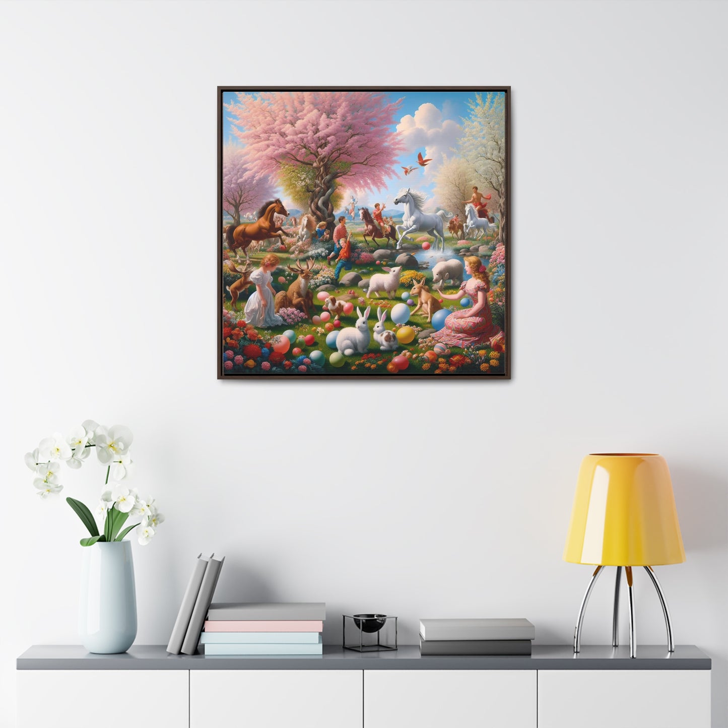 Framed Gallery Canvas Wrap - Spring 43