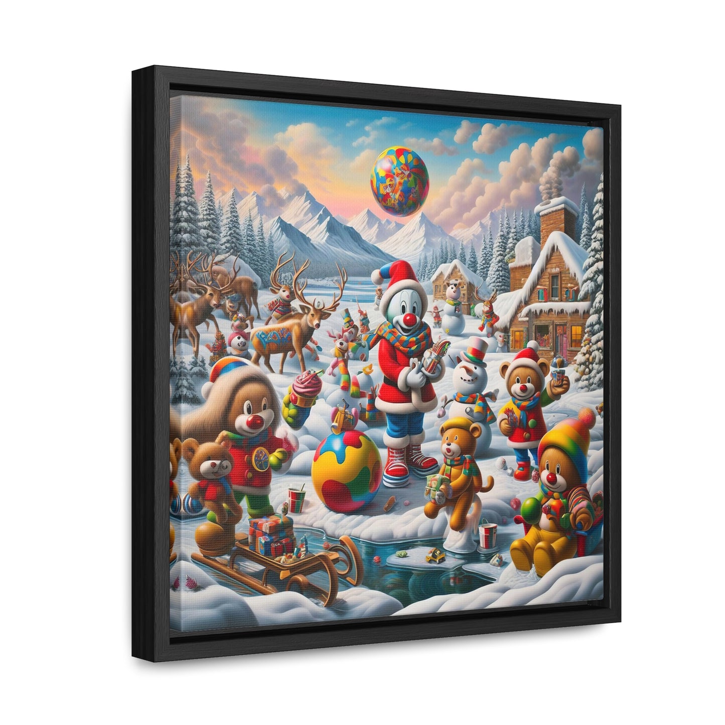 Framed Gallery Canvas Wrap - Winter 108