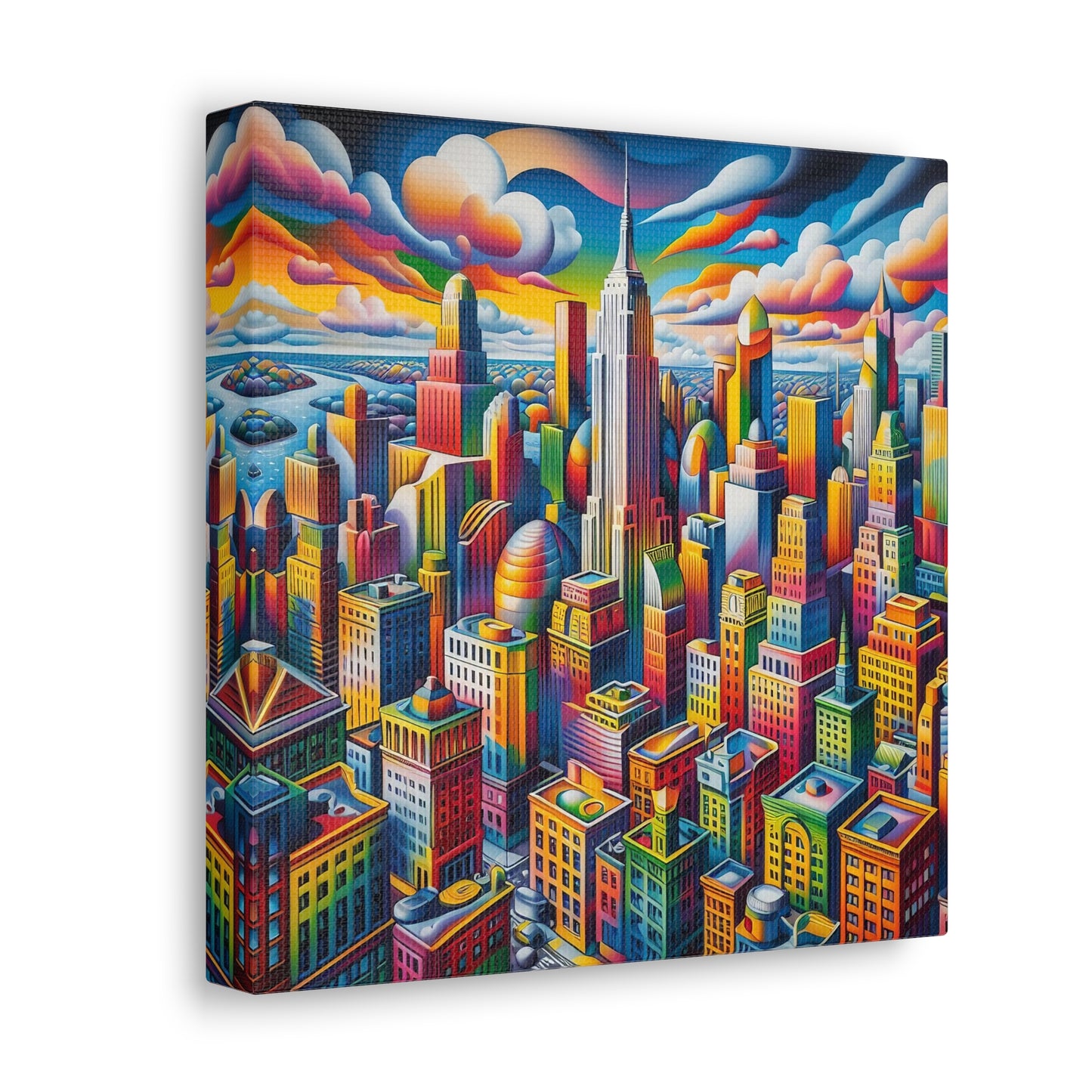 Canvas Gallery Wrap - City 14