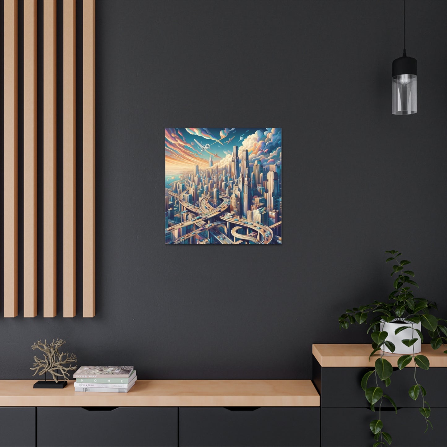 Canvas Gallery Wrap - City 10