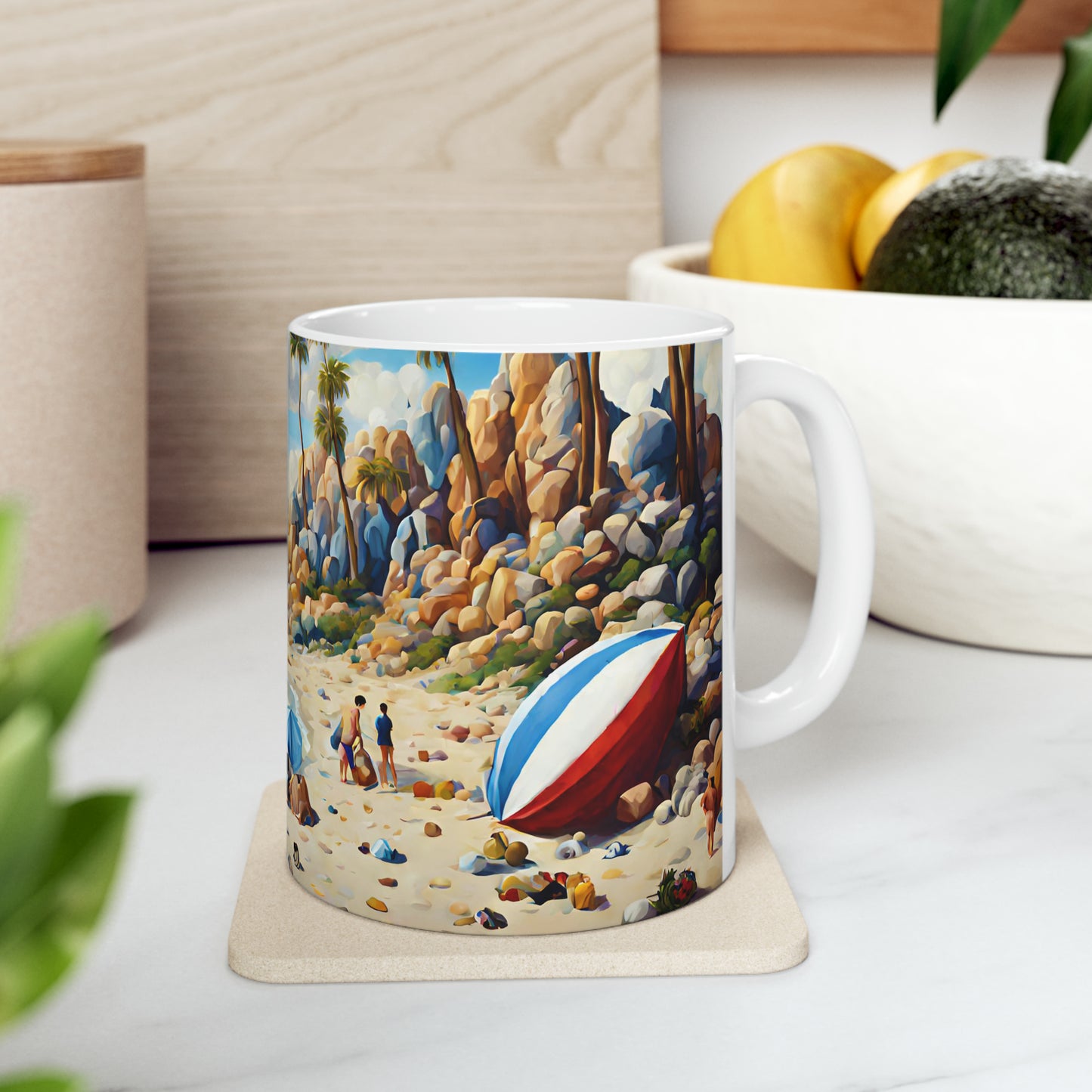 Ceramic Mug 11oz - Beach 2019