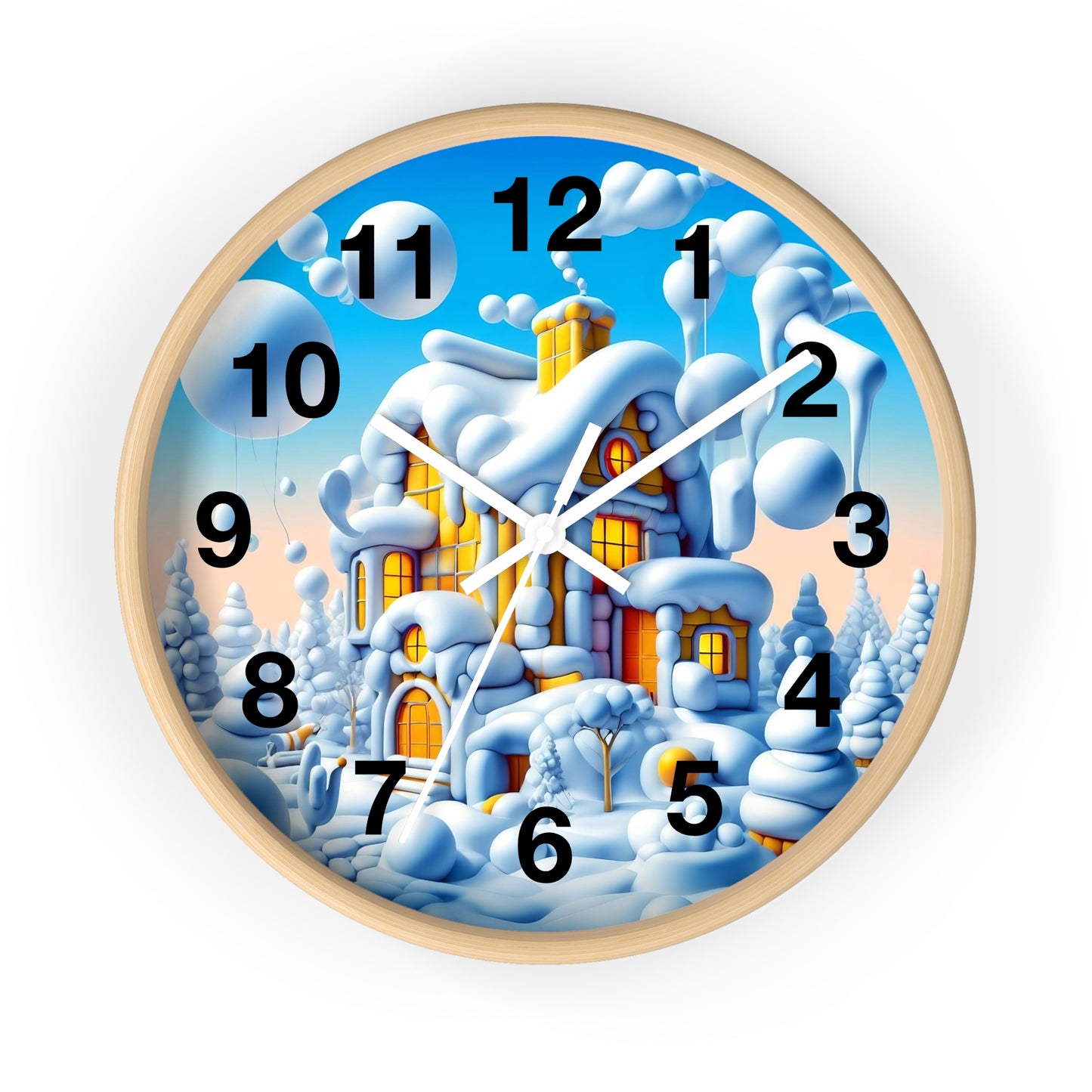 Wall Clock - Winter 111