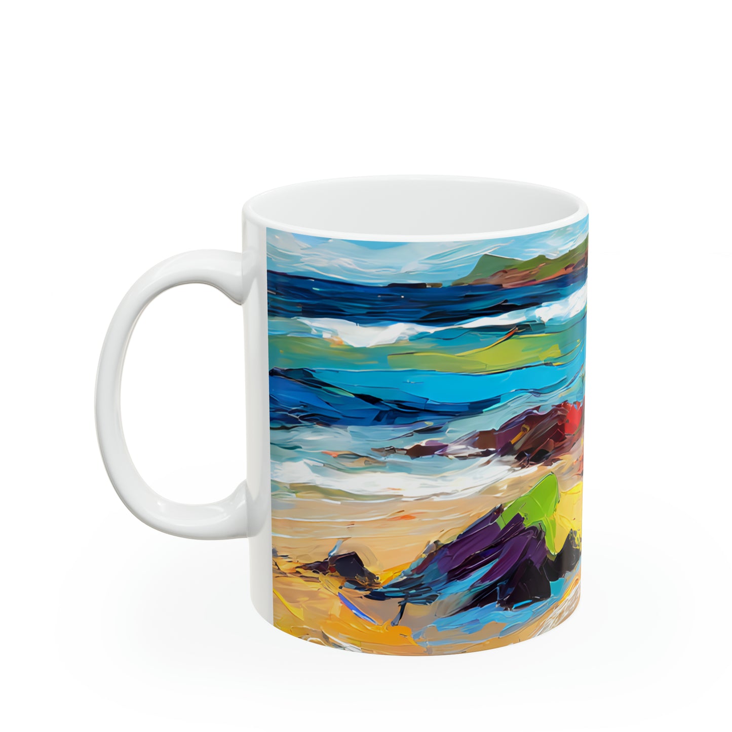 Ceramic Mug 11oz - Beach 14003