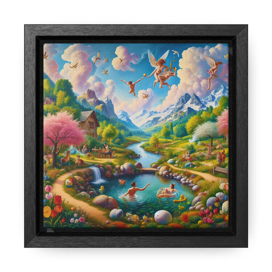 Framed Gallery Canvas Wrap - Spring 32